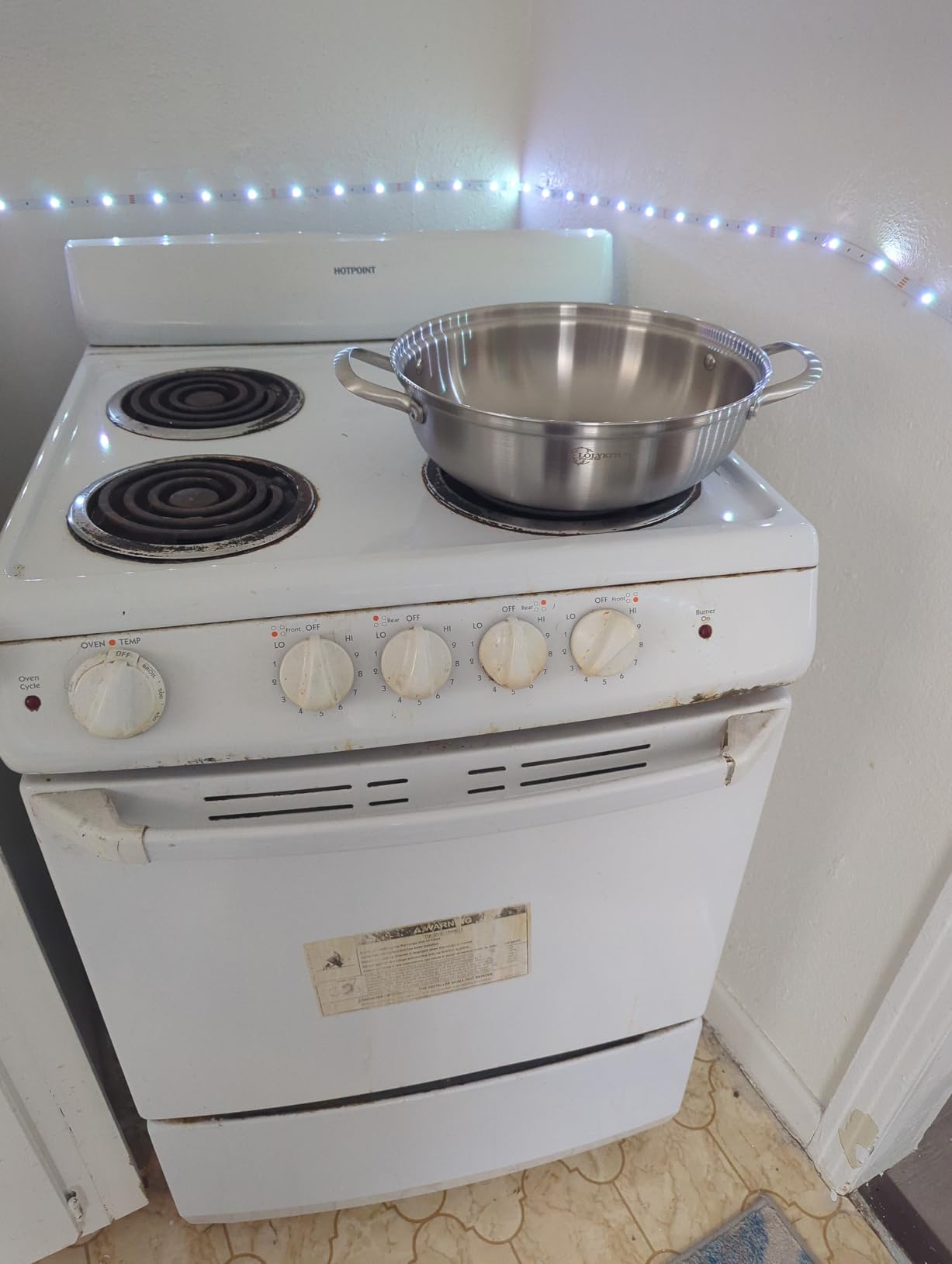 LOLYKITCH 12 Inch Tri-Ply Stainless Steel Sauté Pan with Lid,4 QT Hot Pot, Everyday Pan,Kadhai,Induction Cooking Pan,Jumbo Cooker,Dishwasher and Oven Safe. customer photo 2