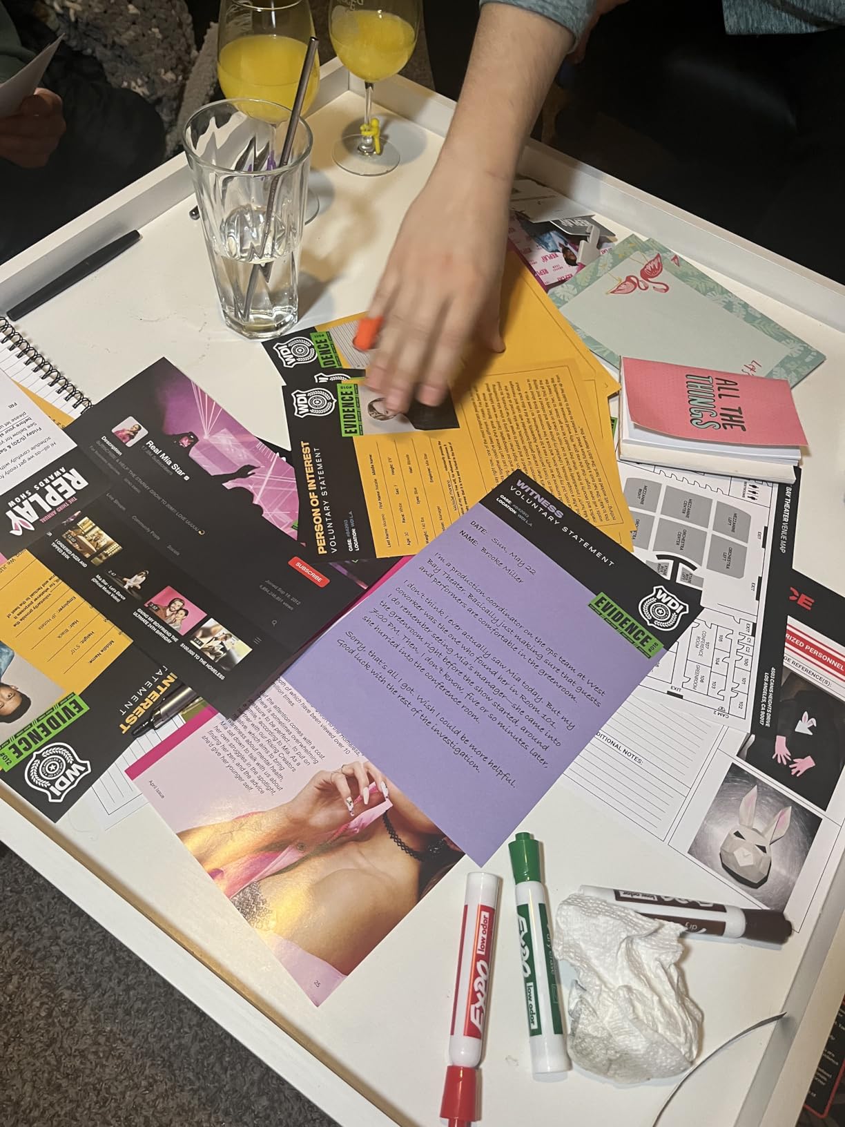 What DO You Meme? Who Killed Mia - A Modern Murder Mystery Game True Crime Solving Games for Adults customer photo 1