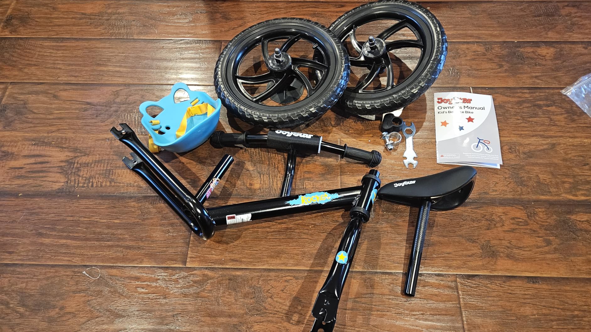 JOYSTAR 12/14 Inch Kids Balance Bike for 18months-5 Years Old Boys Girls, Lightweight Toddler Balance Bikes with Footrest and Handlebar Basket or Doll Seat customer photo 2