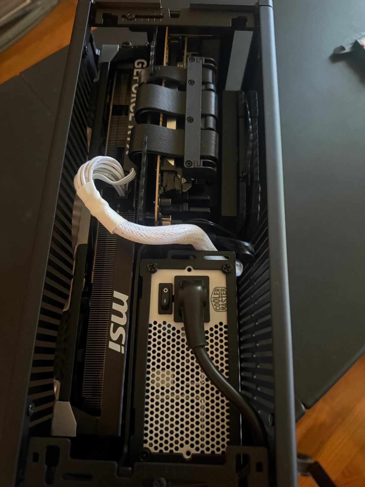ID-COOLING IS-67-XT Black 67mm Height Low Profile CPU Cooler 6 Heatpipes CPU Air Cooler for HTPCs, ITX, and Small Form Factor Builds, 120x15mm Slim Fan, Support Intel LGA1700/1200/115X, AMD AM5/AM4 customer photo 1