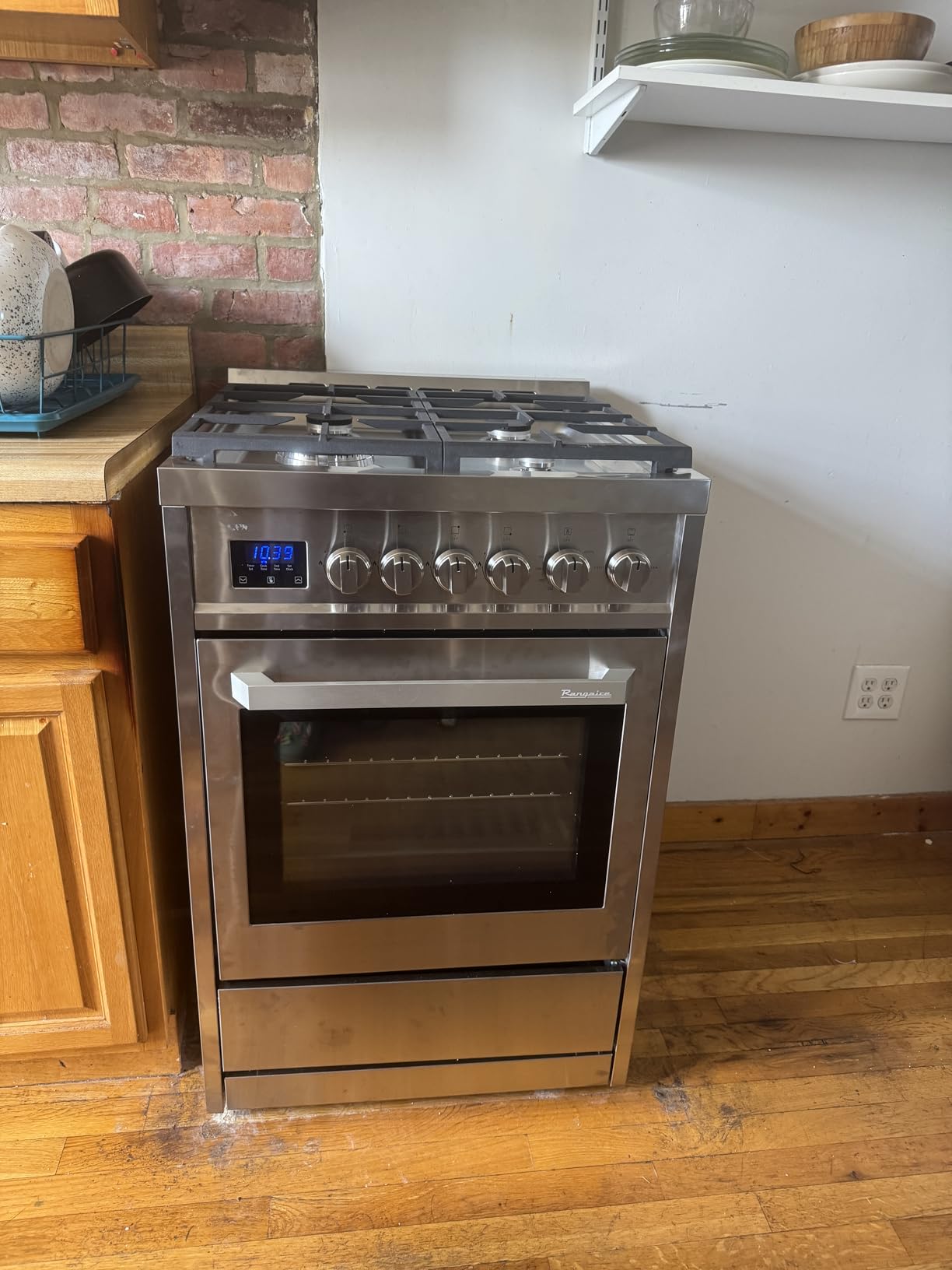 RRG361TS 36 Inch Gas Range Oven with Timer - Stainless Steel, Sealed Burners, Convection Fan, Easy Reach Racks customer photo 2