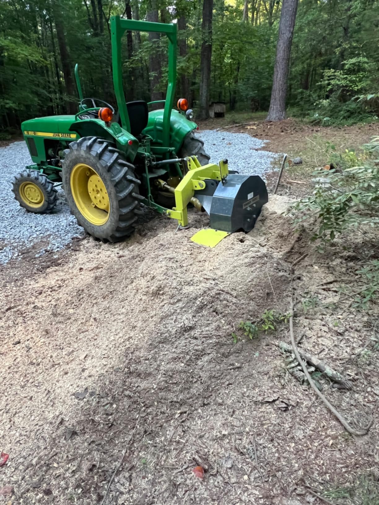 Timber Tuff Heavy Duty 3 Point Stump Remover with 34 Carbide Teeth & Slip Clutch customer photo 2