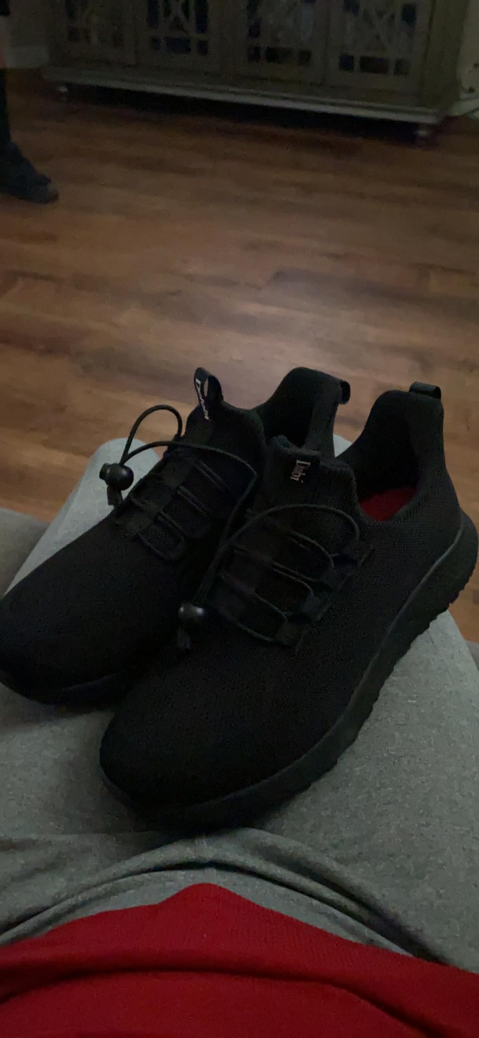 Mens Non Slip Work Shoes Slip On Water Resistant Chef Shoe for Restaurant Kitchen Food Service Working Waterproof Walking Sneakers Breathable and Lightweight customer photo 1