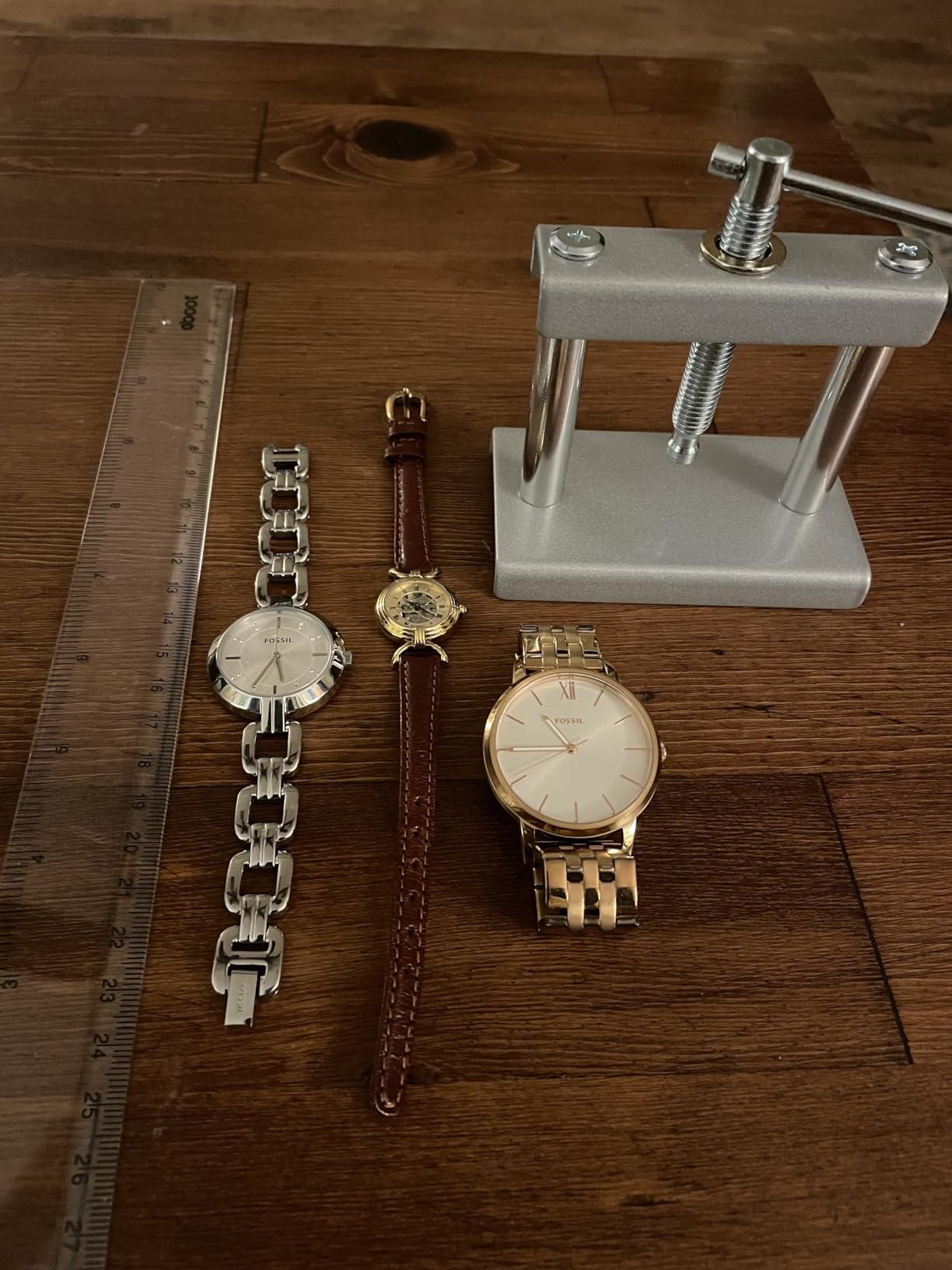 J6&H6 Watch Press Tool Set,Watch Back Case Closer for Closing the Cover, Watches Battery Replacement Tool Kit, Dismantling The Watchs Opener Case, Suitable for Watches Repair Kits with 16 to 50mm Circular Dials customer photo 2