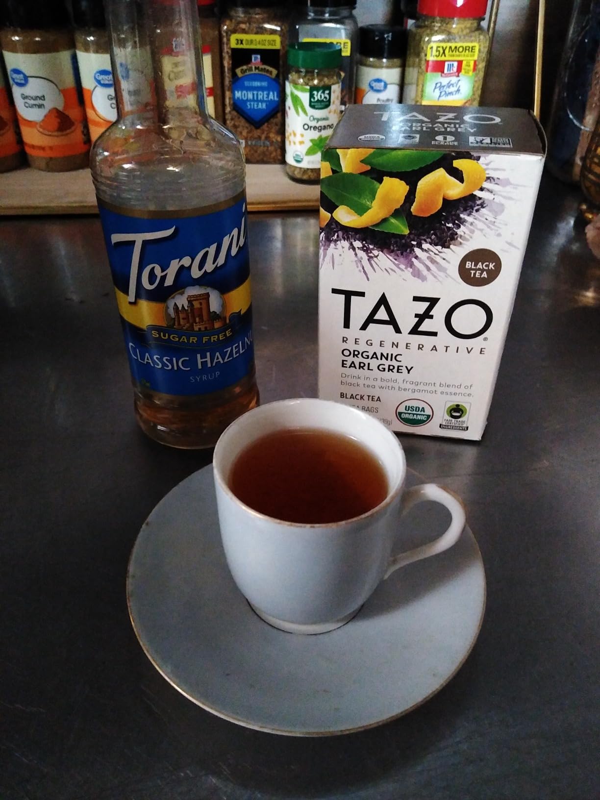 TAZO Organic Earl Grey Tea Bags, Black tea with Caffeine, 16 Total Tea Bags customer photo 2