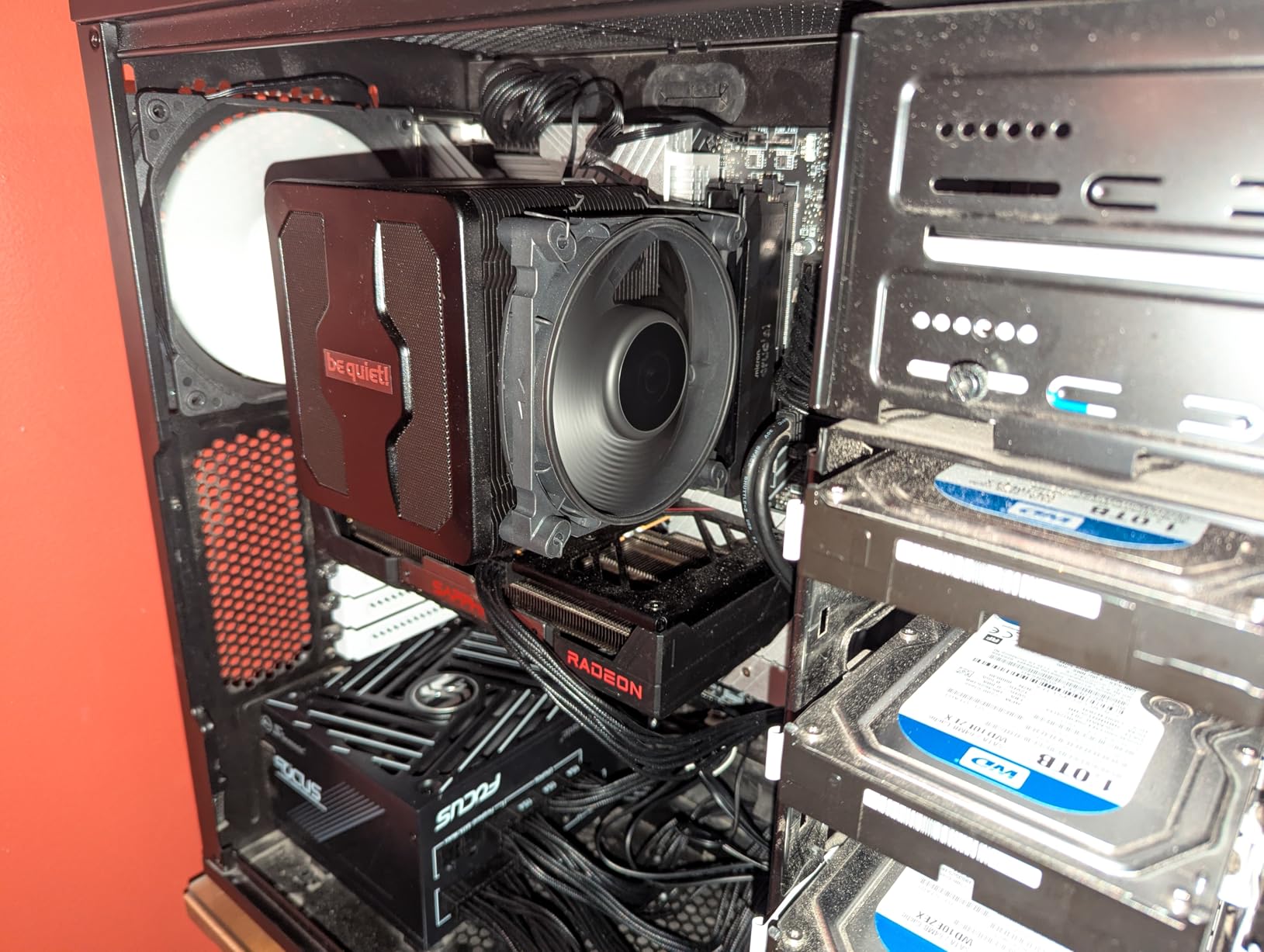 be quiet! Dark Rock Pro 5 Quiet Cooling CPU Cooler | Immensely High Airflow | 7 High-Performance Copper Heat Pipes | Speed Switch | Thermal Grease | BK036 customer photo 1