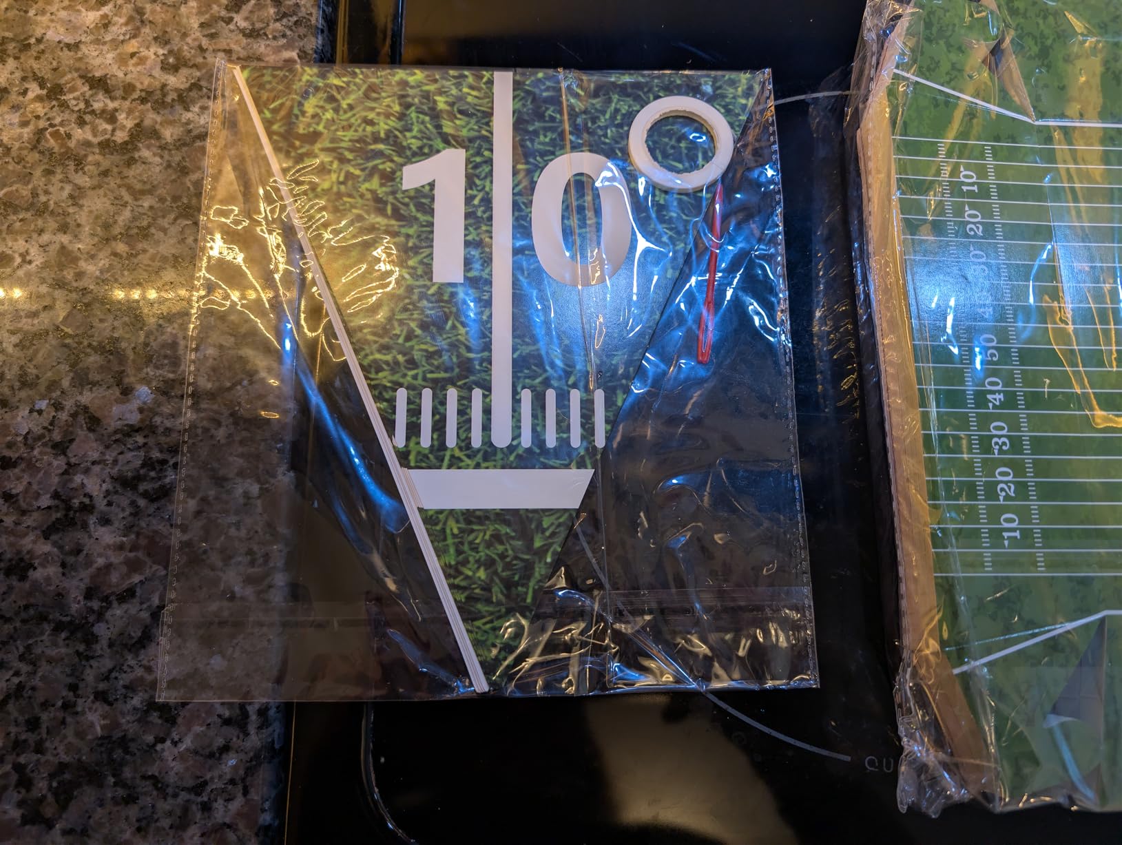 KaKan Superbowl Party Decorations, 101PCS Football Party Decorations, 50PCS Football Paper Food Trays 5lb Large Boats, 50PCS Paper Cups for Superbowl Party Supplies customer photo 1