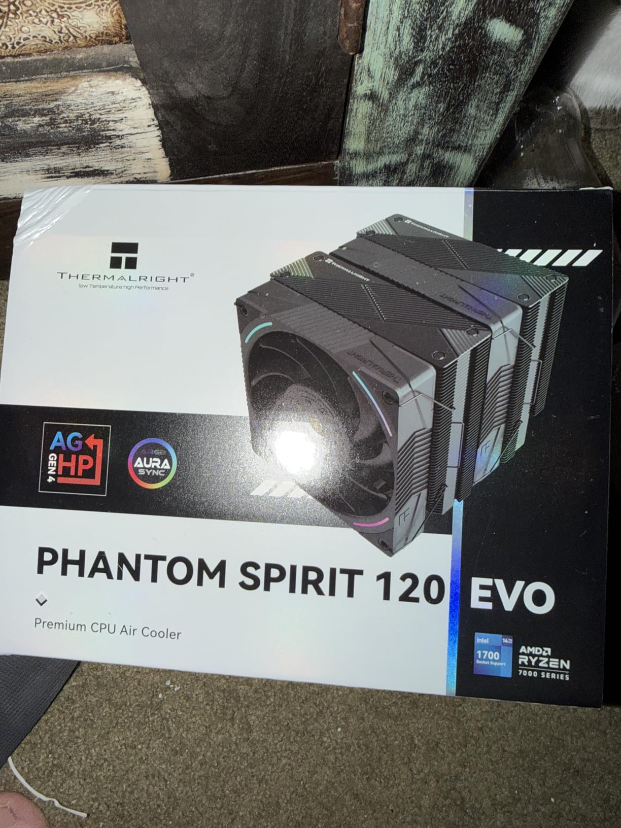 Thermalright Phantom Spirit 120 EVO CPU Cooler,7×6mm Heat Pipes CPU Air Cooler,Dual PWM Fan Computer Cooling,2150RPM Speed,for AMD AM4 AM5/Intel 1700/1150/1151/1200/17XX/2011/1851 customer photo 1