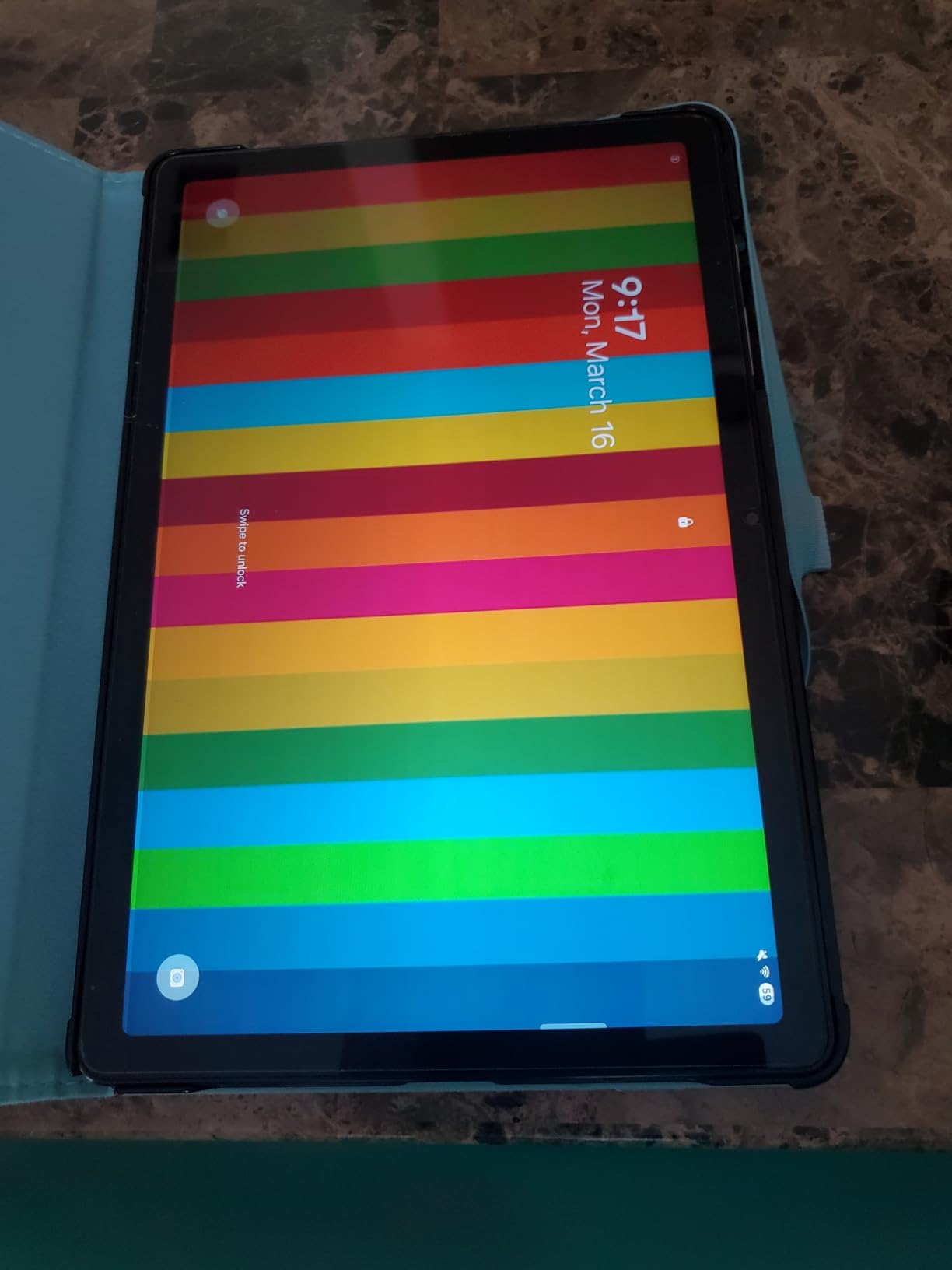 Samsung Galaxy Tab A9+ Plus 11 inch 64GB Android Tablet, Big Screen, Quad Speakers, Upgraded Chipset, Multi Window Display, Slim, Light, Durable, Kids Friendly Design, US Version, 2024, Silver customer photo 1