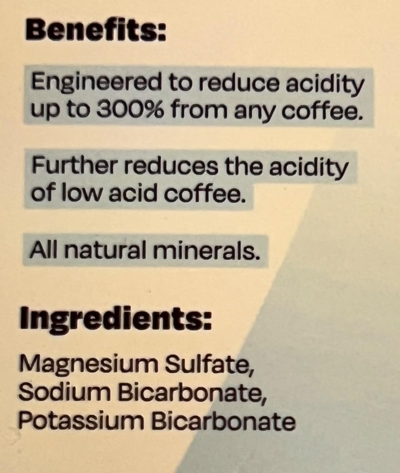 Third Wave Water Low Acid Coffee Profile - 12ct 1 Gallon Sticks for Making Any Coffee Beans, Grounds, or K Cups Low Acid customer photo 5