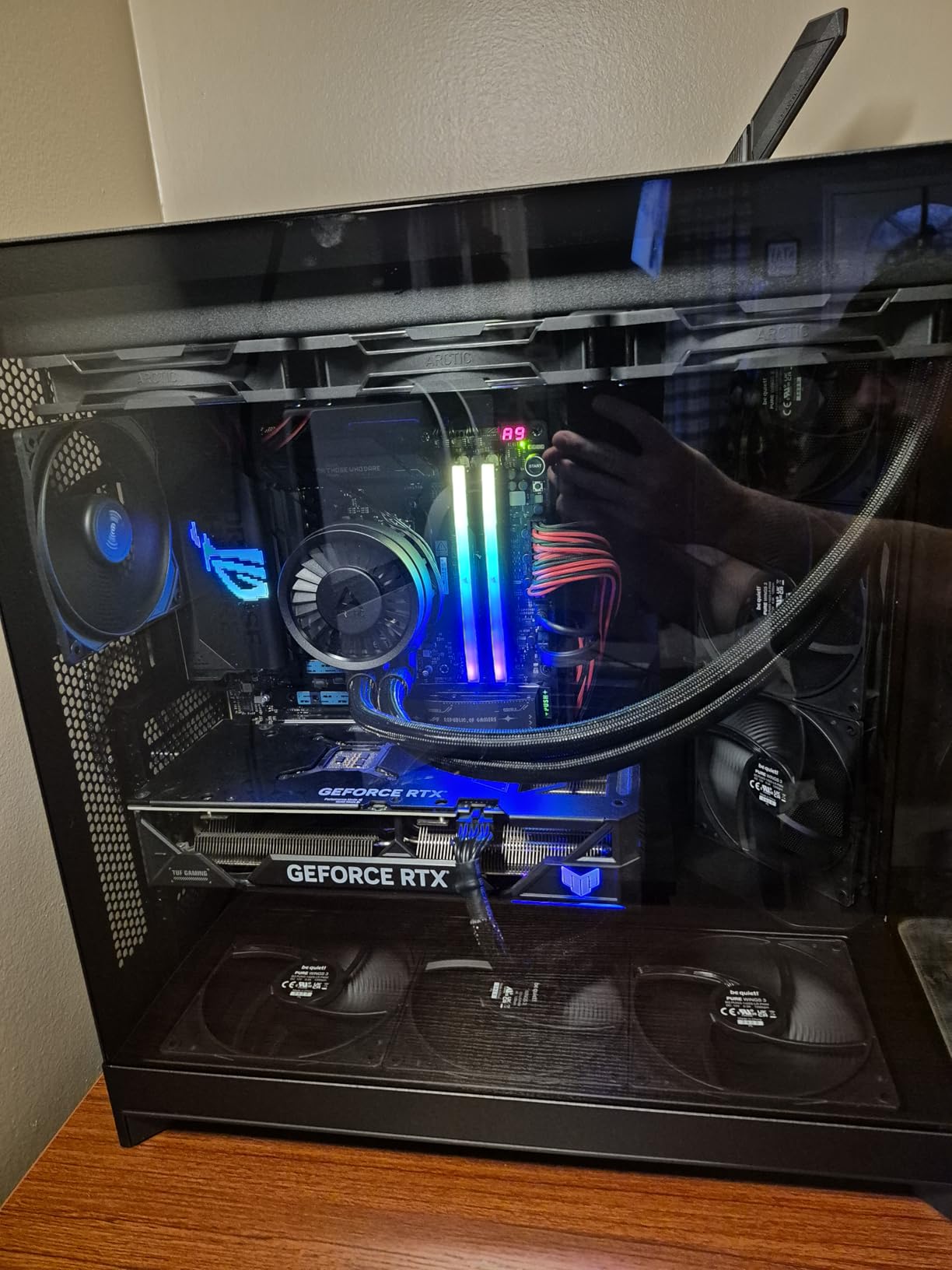 be quiet! Pure Wings 3 140mm Quiet PWM Case Fan | High top-end Speed with Low Minimum RPM | Extraordinary air Pressure | BL108 customer photo 2