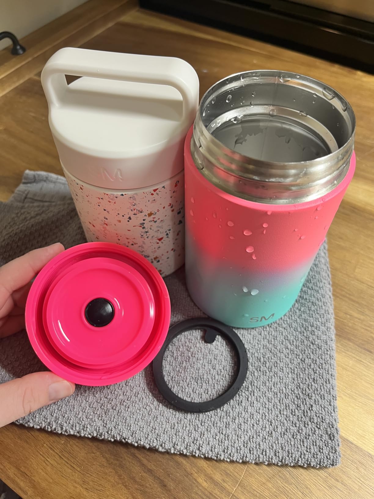 Simple Modern Food Jar for Hot Food - Reusable Stainless Steel Vacuum Insulated Leak Proof Lunch Storage - Provision Collection - 12oz - Deep Ocean customer photo 1