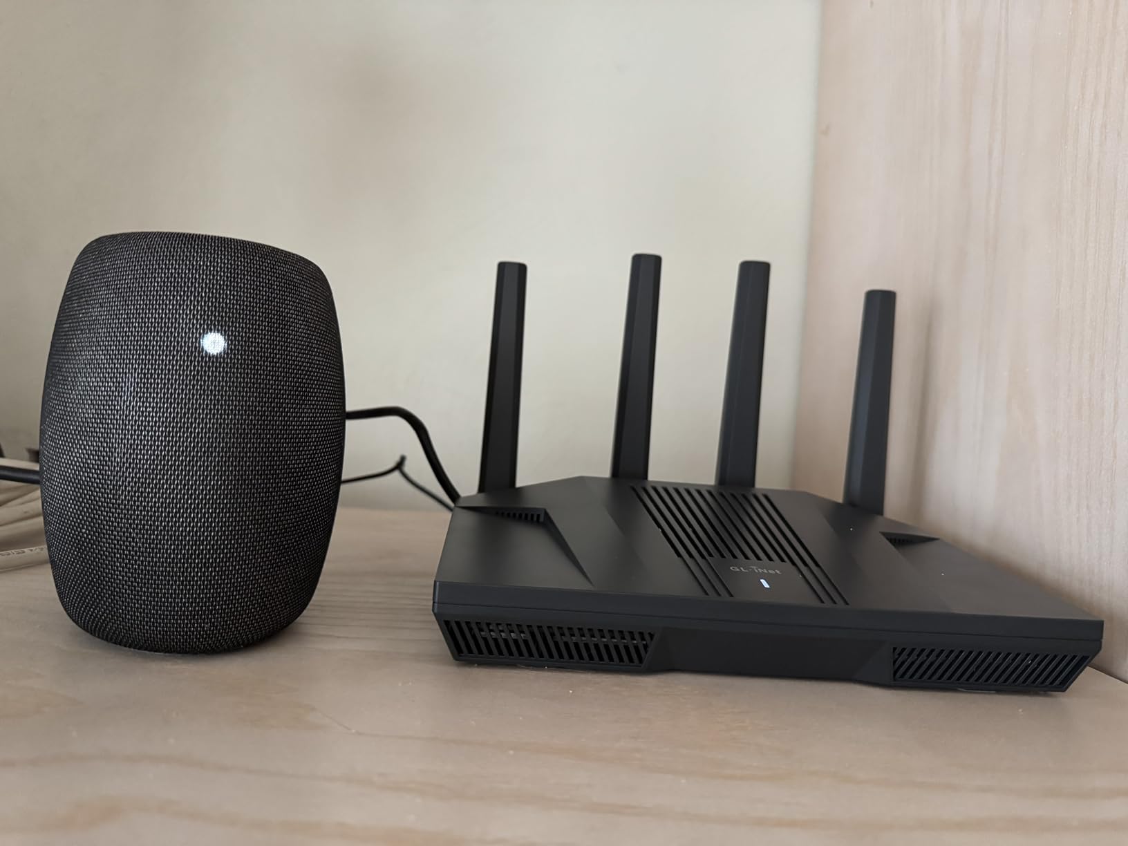 GL.iNet GL-MT6000 (Flint 2) WiFi 6 High Speed Gaming Router customer photo 1