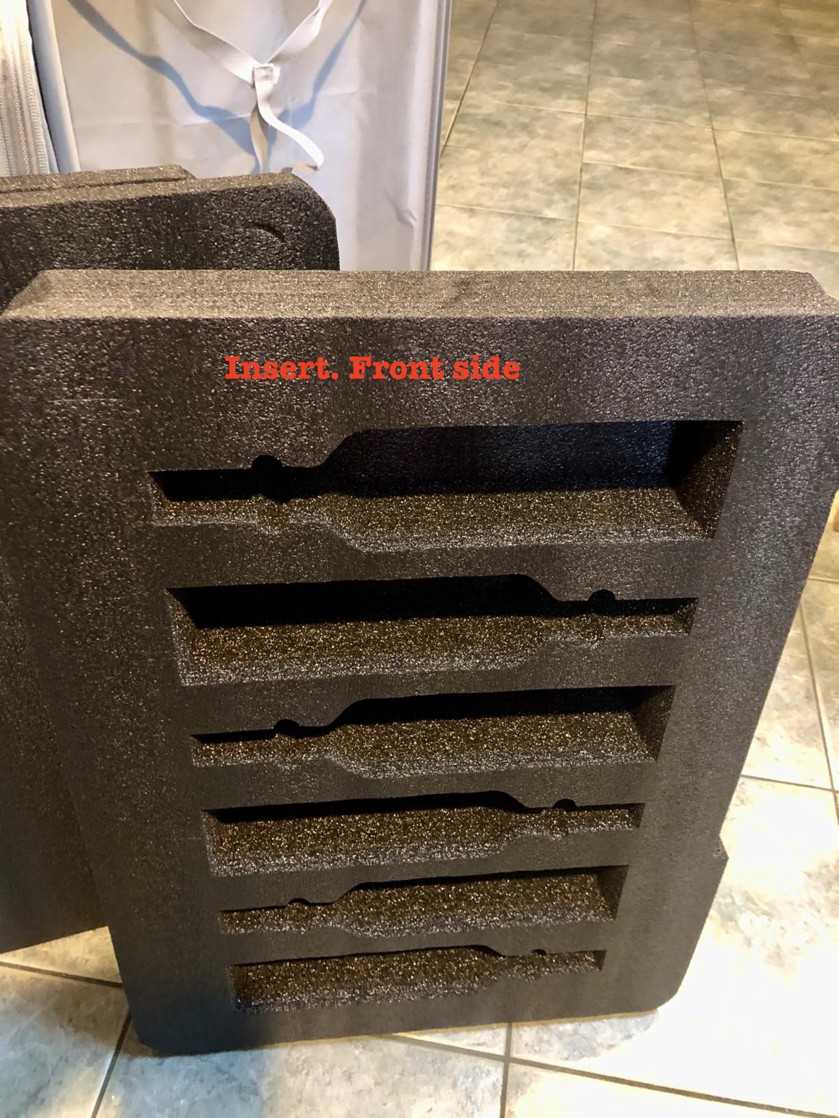Suitcase for Wine With 12 Bottle Capacity, Durable Shipping Box, Travel Case With TSA Lock, Versatile Carrier, Removable Inserts and Silent Spinner Wheels (Midnight Black) customer photo 1