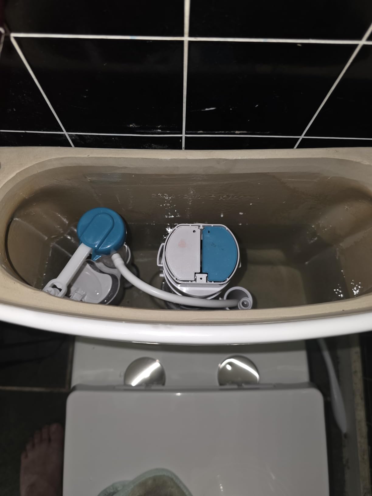 DeerValley Elongated One Piece Toilet with 17