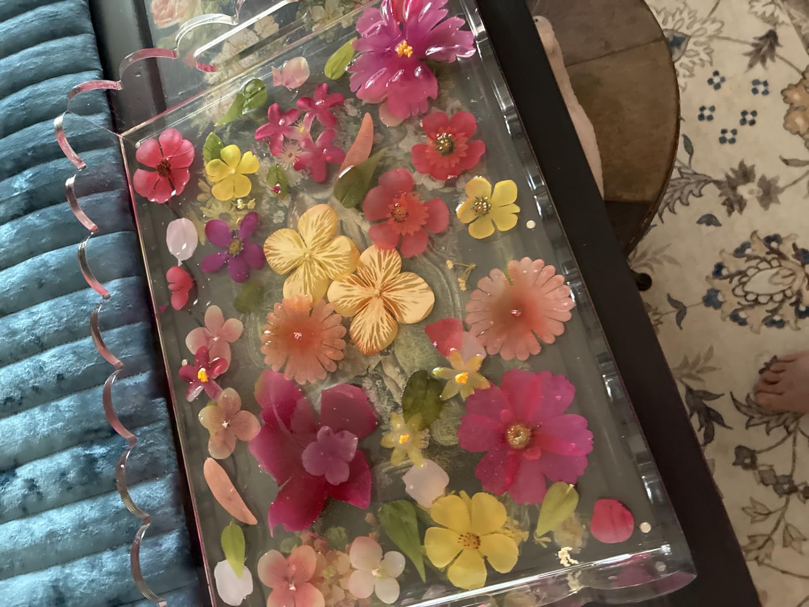 Puduo Epoxy Resin Kit 72OZ, Newly Formulated Crystal Clear Epoxy Resin, Strong, Bubble-Free, Anti-Yellowing Art Resin that, Suitable for Casting, DIY, Molds, Jewelry, Easy to Mix 1:1 Ratio customer photo 1