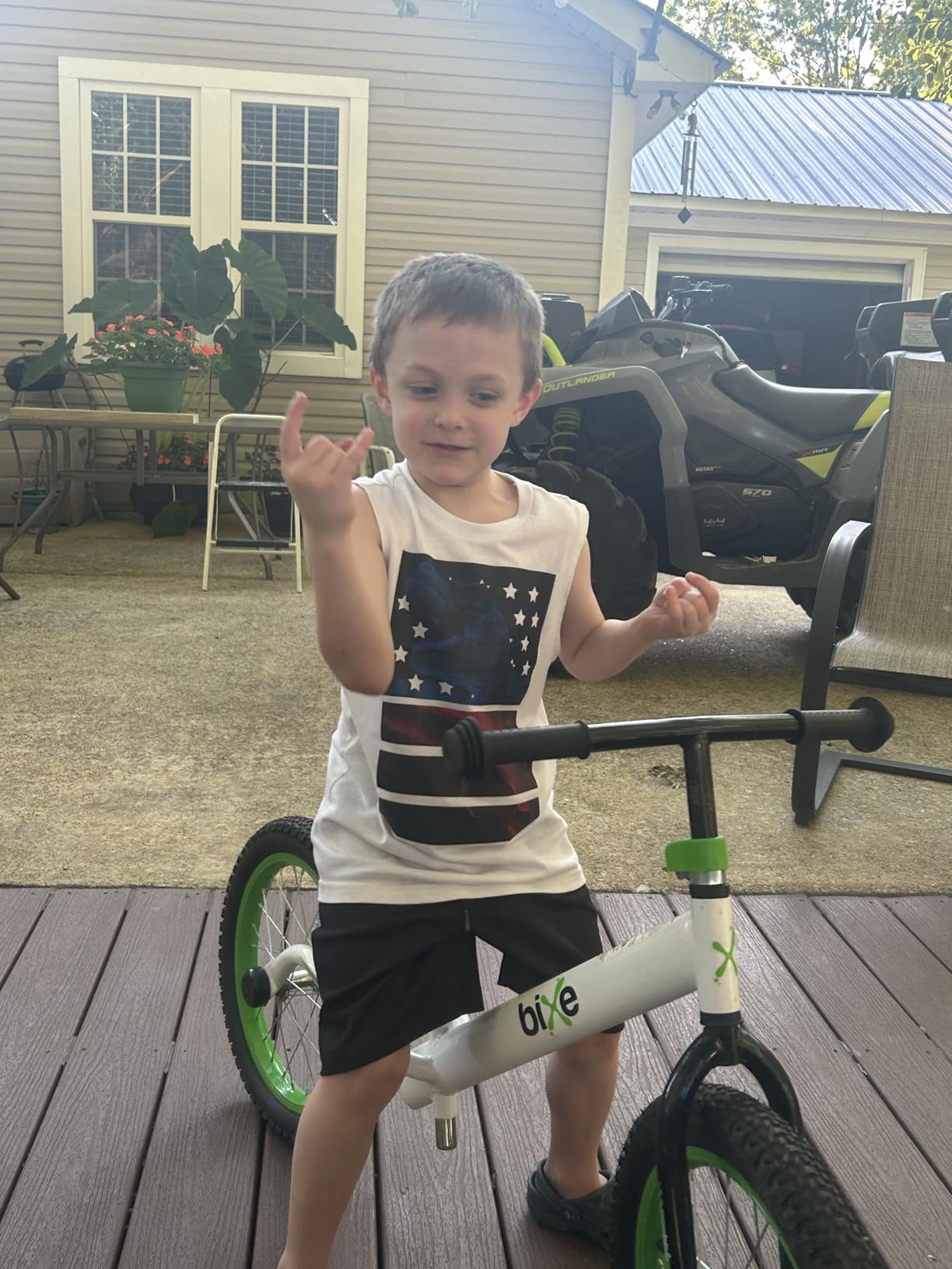 Bixe Balance Bike: for Big Kids Aged 4, 5, 6, 7, 8 and 9 Years Old - No Pedal Sport Training Bicycle | 16inch Wheel customer photo 2