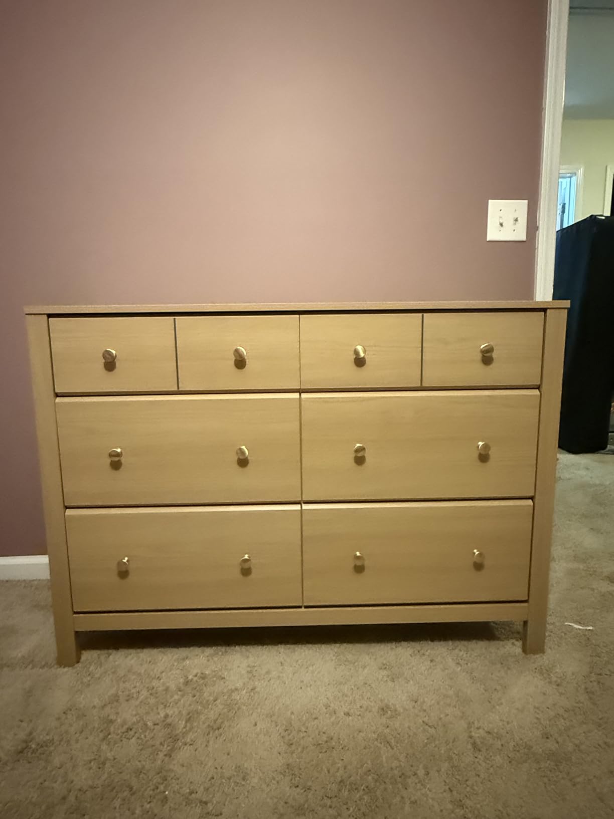 Storkcraft Horizon 3 Drawer Chest with Removable Changing Topper (Driftwood) customer photo 2