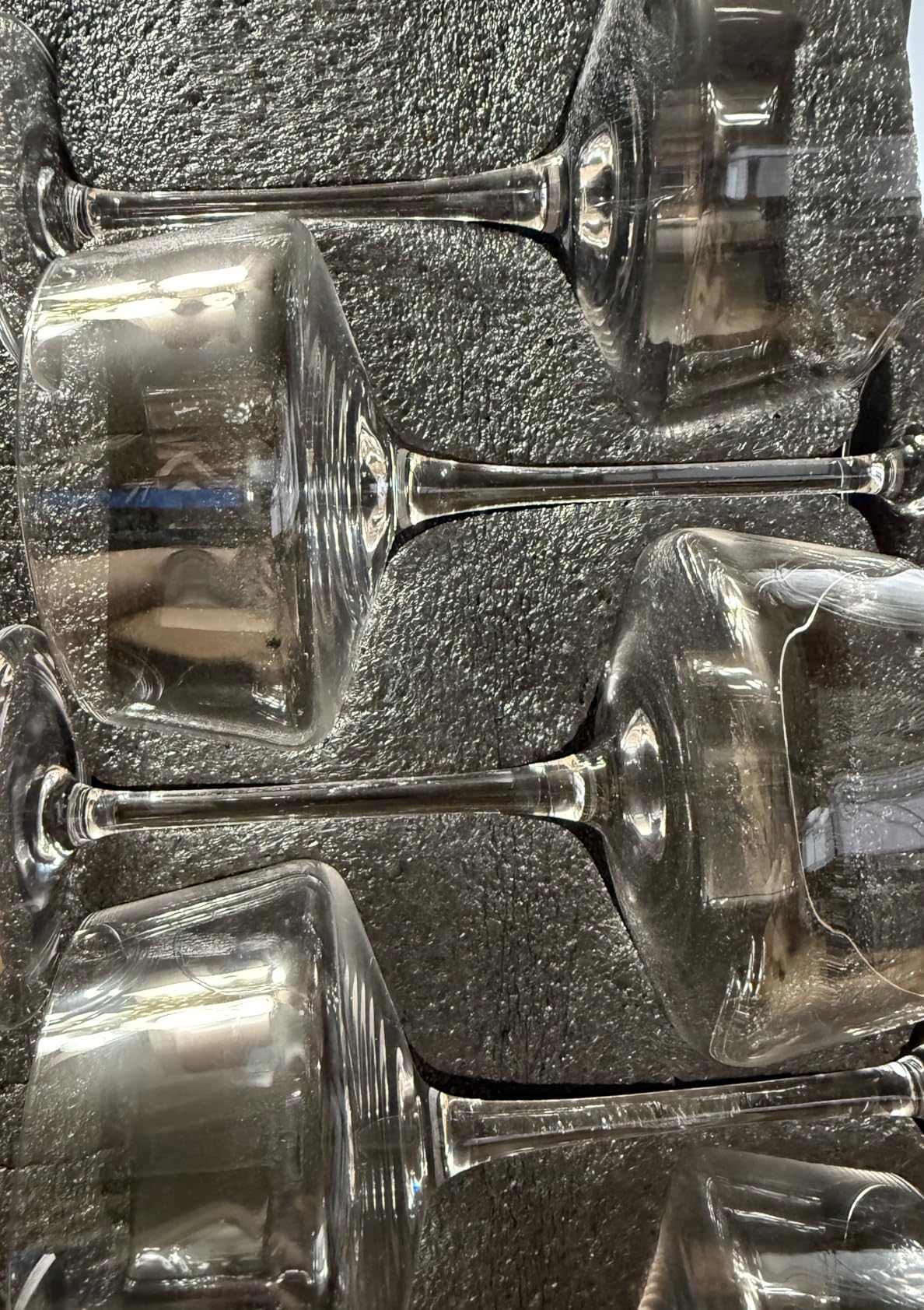 Coupe Glasses Set of 6, Martini Glasses Hand Blown Premium Crystal Cocktail Glassware for Manhattan, Margarita, Espresso Martini, Home Bar, Dinner Party, Birthdays, Housewarming Gift, 8oz Clear customer photo 2