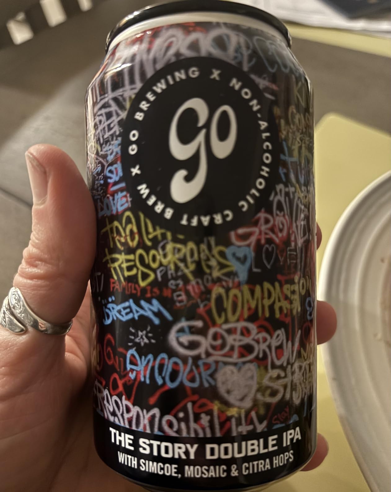 Go Brewing - IPA 12 Mixed Pack - Non Alcoholic Beer - Small Batch Brew - Featuring Double IPA, Disarm Hazy, Grapefruit & Tropical IPA - Low-Calorie, NA Brew (12 oz, 12 Pack) customer photo 2