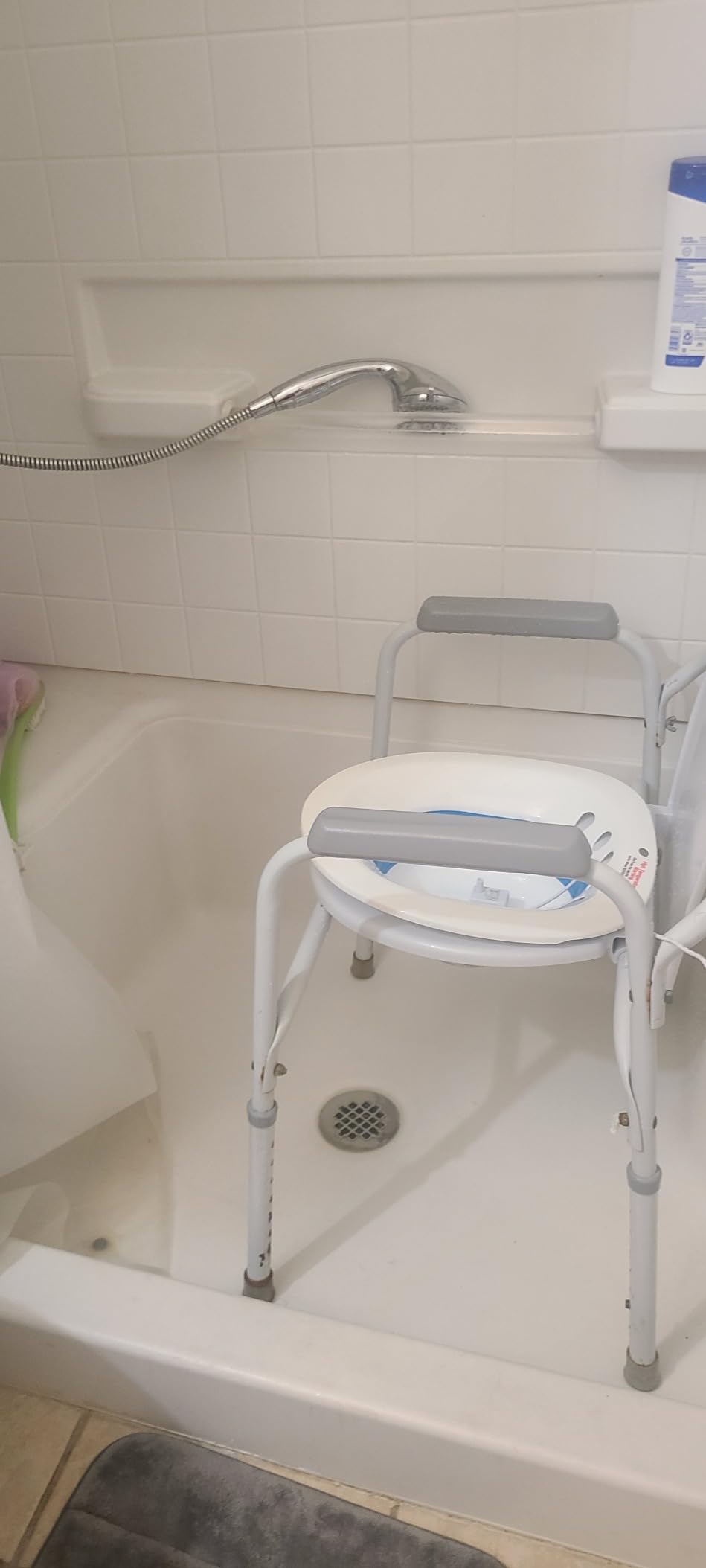 Pochik Electric Sitz Bath, Sitz Bath for Toilet Seat, Hemorrhoids and Postpartum Care Tub, Sits Bath Kit for Women, Automatic Flushing, Collapsible, Unisex customer photo 1