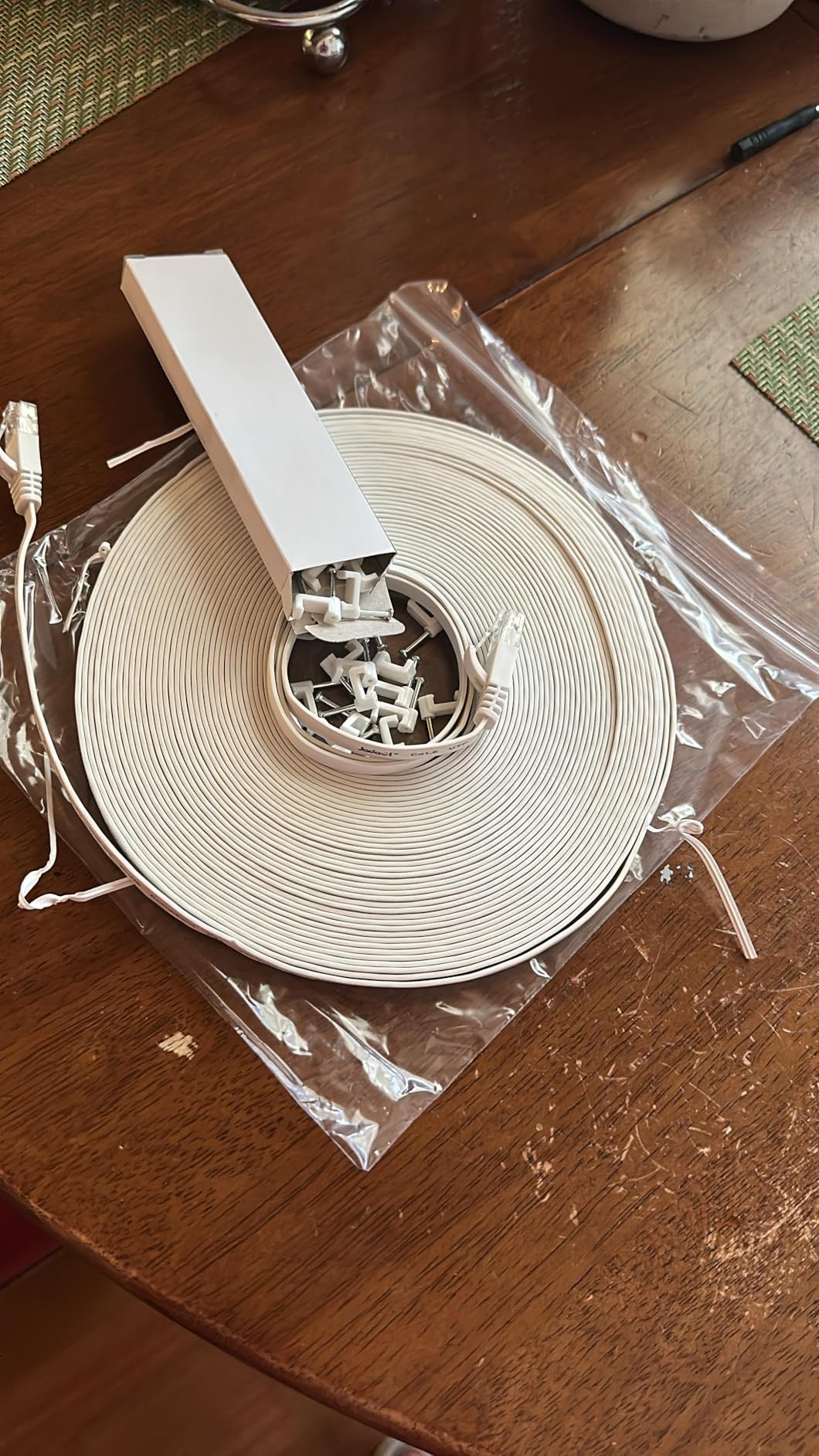 Cat6 Outdoor Ethernet Cable 50ft, 24AWG 10Gbps Support Cat8/7 Network, Pure Copper, Direct Burial Waterproof Underground Anti-UV (1Ft 3Ft 5Ft 10Ft 15Ft 20Ft 30Ft 40Ft 50Ft 60Ft 75Ft 100Ft 150ft 200ft) customer photo 1