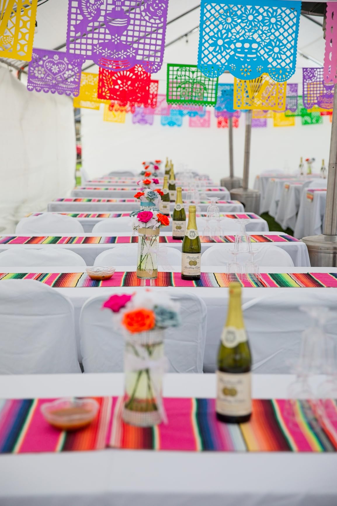 6 Packs 108 Ft Fiesta Party Decorations Mexican Party Banners Papel Picado Banners Cinco De Mayo Decorations Dia De Los Muertos Decor Mexico Halloween Banner Birthday Party Decorations customer photo 1