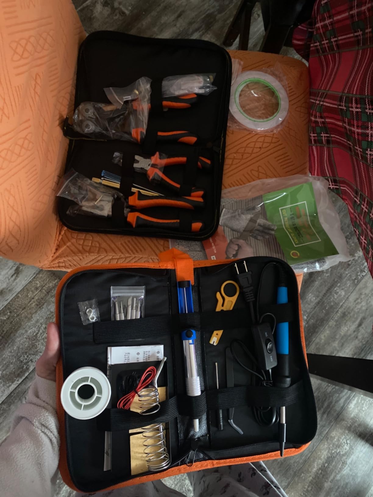 Stained Glass Kit, Stained Glass Supplies, Stained Glass Kits for Adults, with 100W Soldering Iron Kit, Glass Cutter Tool Kit customer photo 1