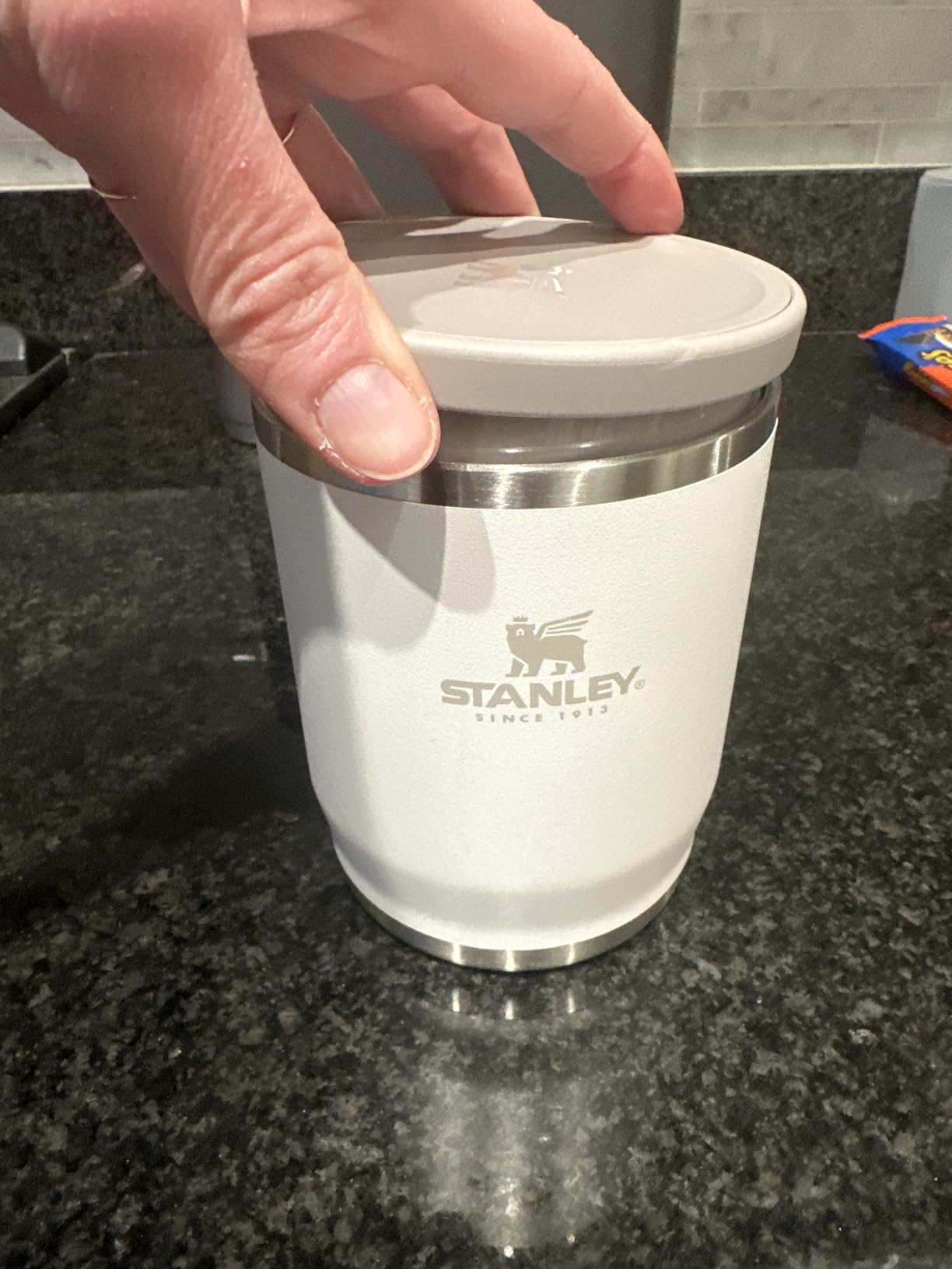 STANLEY Adventure To-Go Food Jar - Vacuum Insulated Food Container - Wide Mouth Screw On Lid - Packable for Travel - Stainless Steel with Leakproof Lid - BPA-Free customer photo 2
