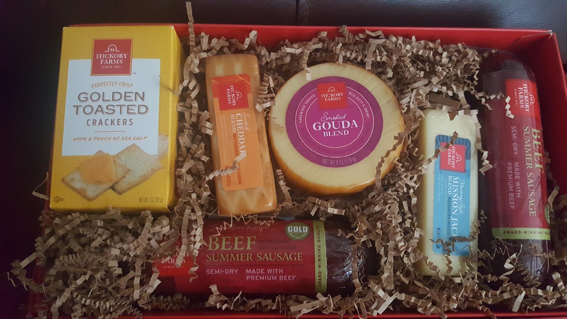 Hickory Farms Signature Beef Meat and Cheese Gift Basket (Large) - Box Set | Charcuterie Board Food | Summer Sausage | Father's Day | Mother's Day | Easter | Christmas | Holiday | Housewarming | Gourmet | Sympathy | Care Package customer photo 1