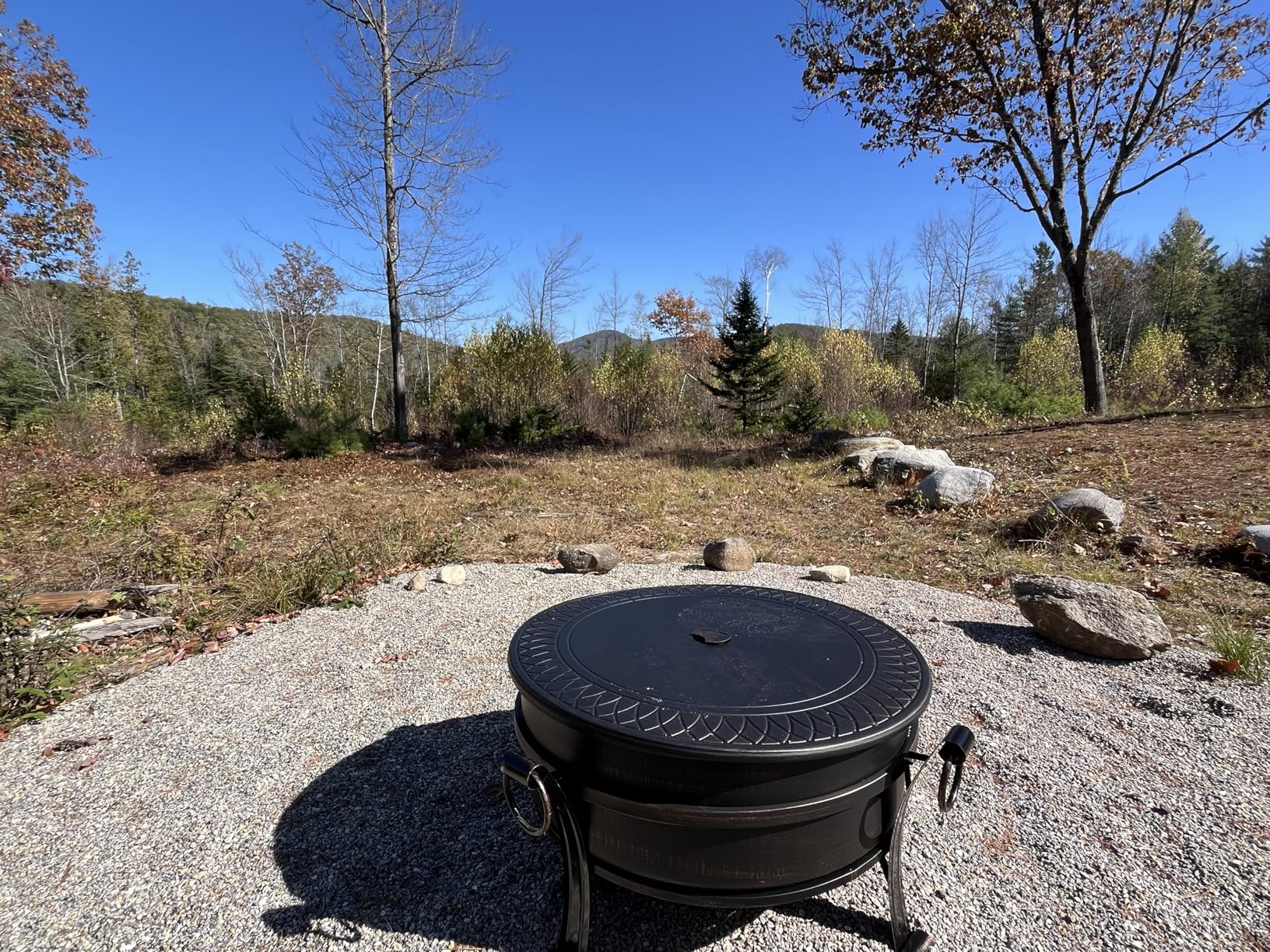 36 Inch Fire Pit with Grill & Lid, Fireplace & Round Table & BBQ 3 in 1 Fire Pit, Heavy Duty Wood Burning Fire Pits for Outside with Fire Poker, Waterproof Cover & Log Grate customer photo 2