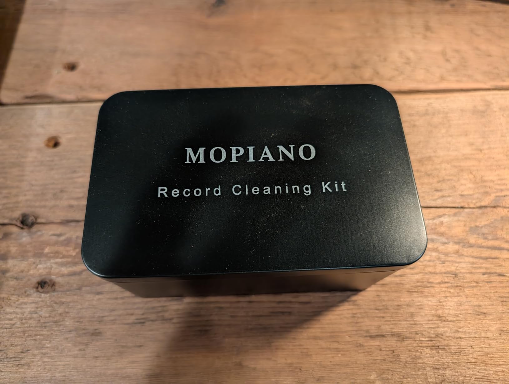 Mopiano Vinyl Record Cleaning Kit - Complete 6-in-1 Vinyl Record Cleaner Kit for Albums - Includes Soft Velvet Vinyl Record Brush, LP Cleaning Liquid, Stylus Brush, Nylon Brush, Microfiber Cloth & Storage Box customer photo 2