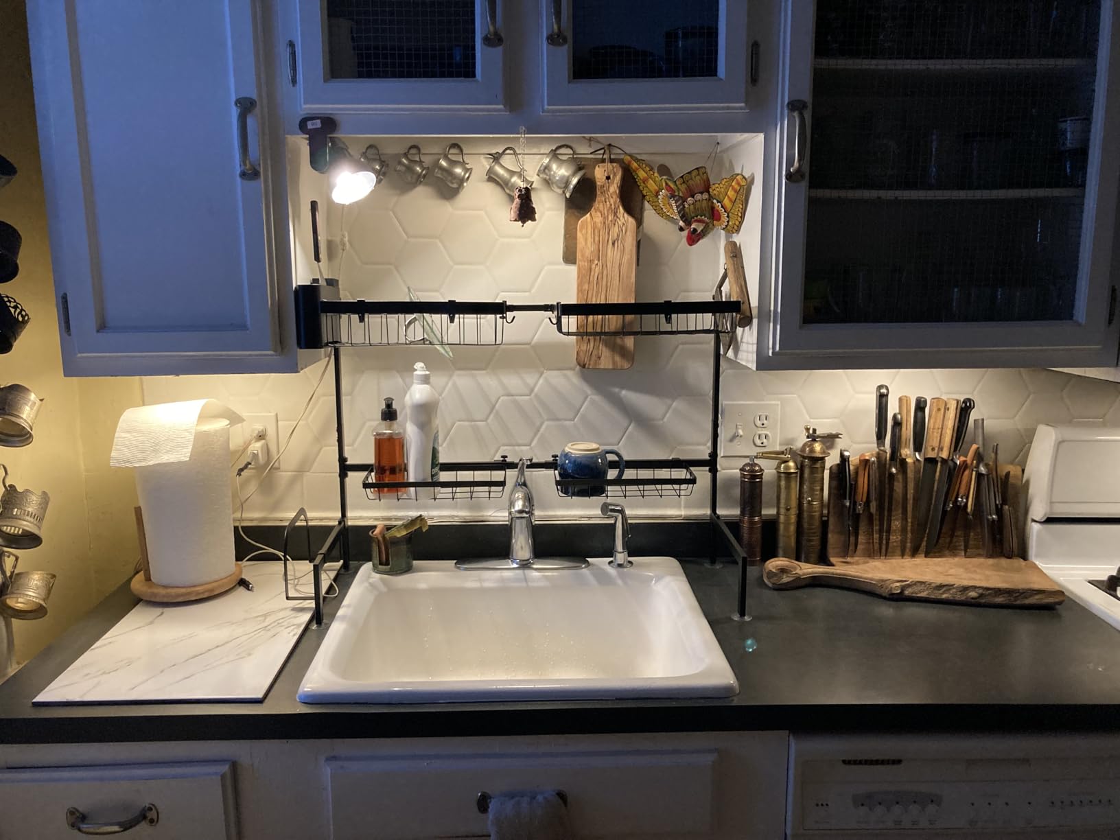 Kitsure Over The Sink Dish Drying Rack - 30.0