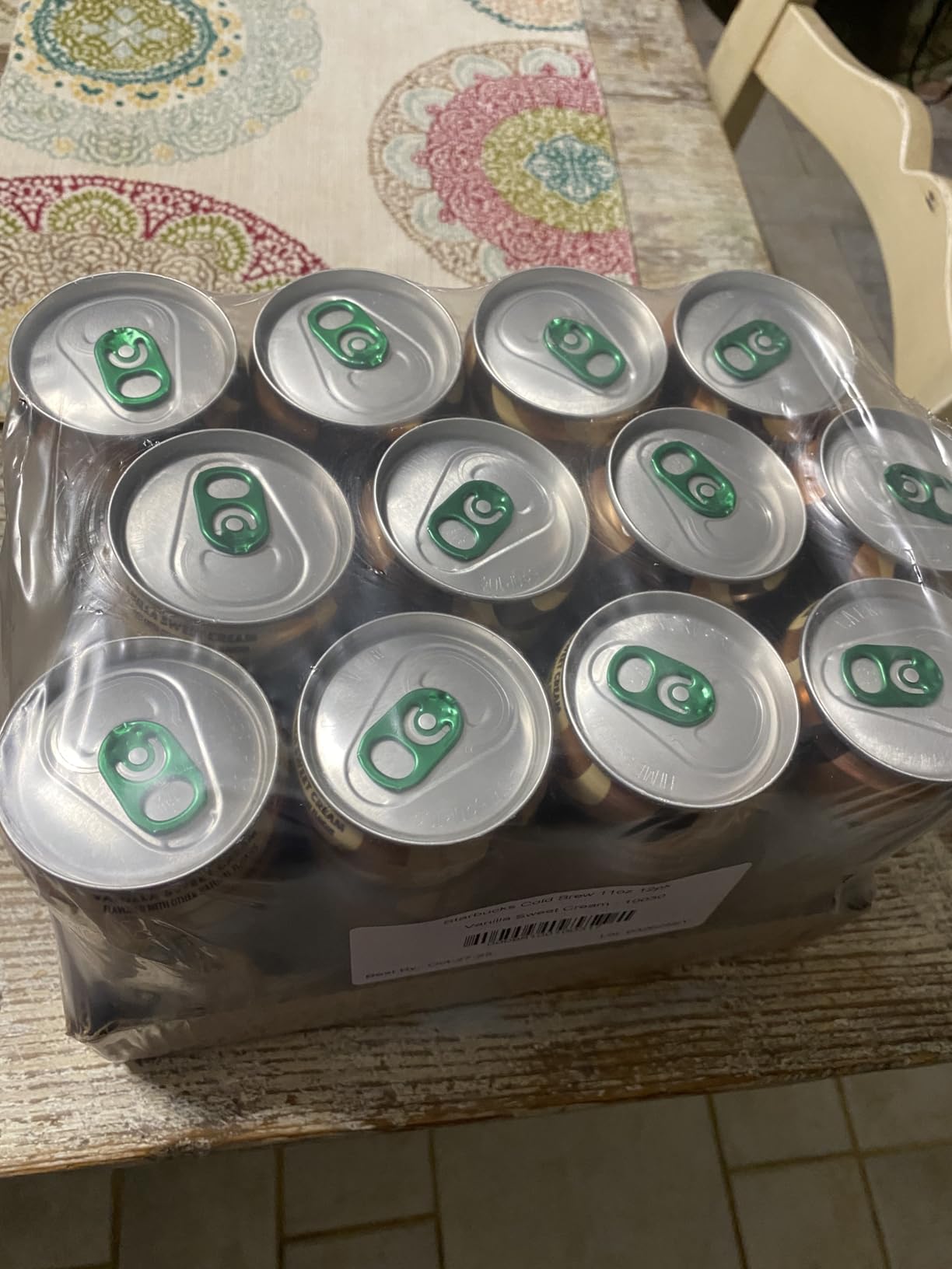 Starbucks Cold Brew Coffee, Vanilla Sweet Cream, 11 fl oz Cans (12 Pack) customer photo 1
