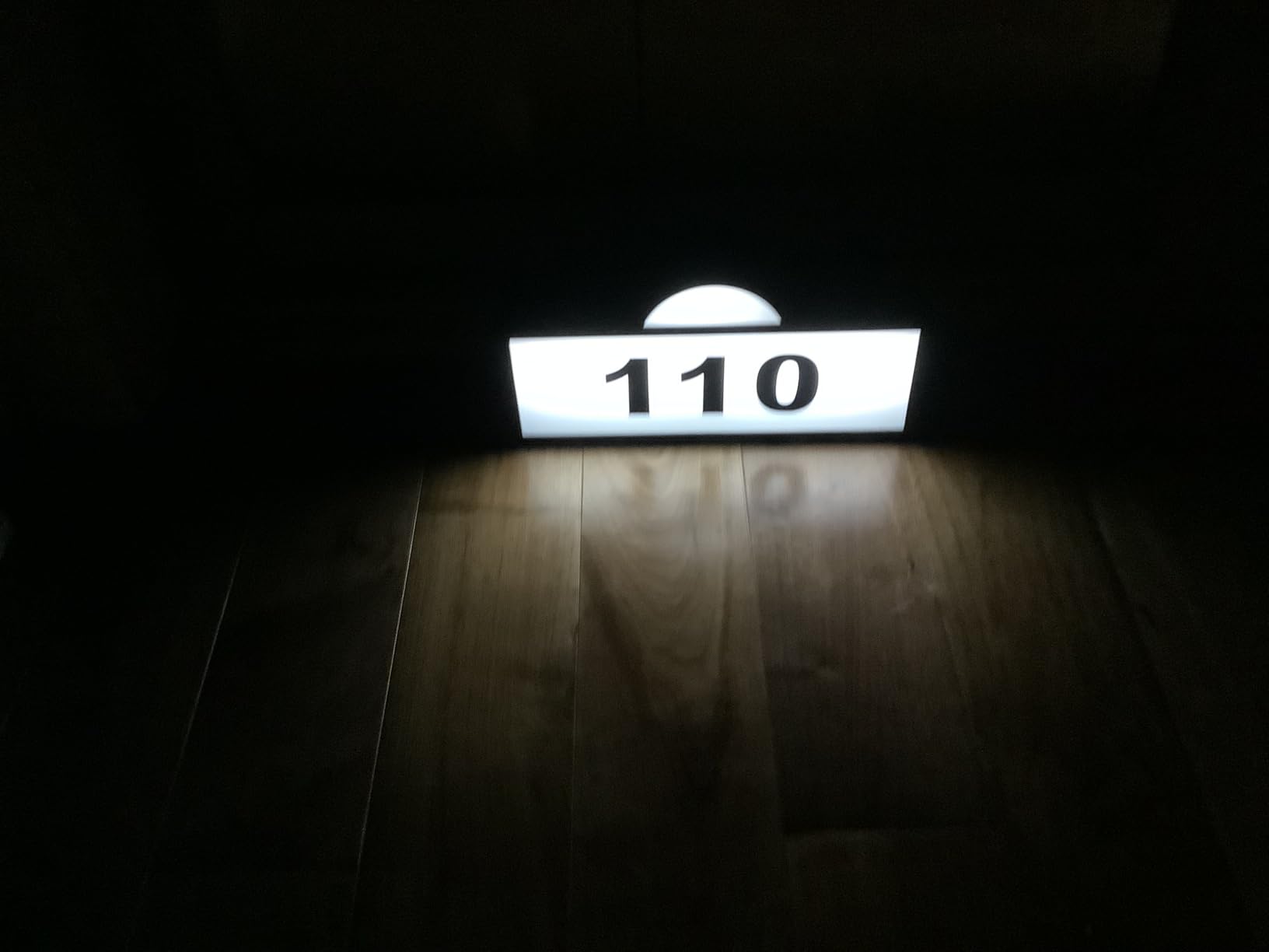 Solar House Numbers for Outside, 45 LED Lighted Address Sign for House Yard, 39inch Tall In Ground & Wall Mount, IP65 Waterproof Solar Powered Address Sign with Cool White or Warm White(Black) customer photo 1