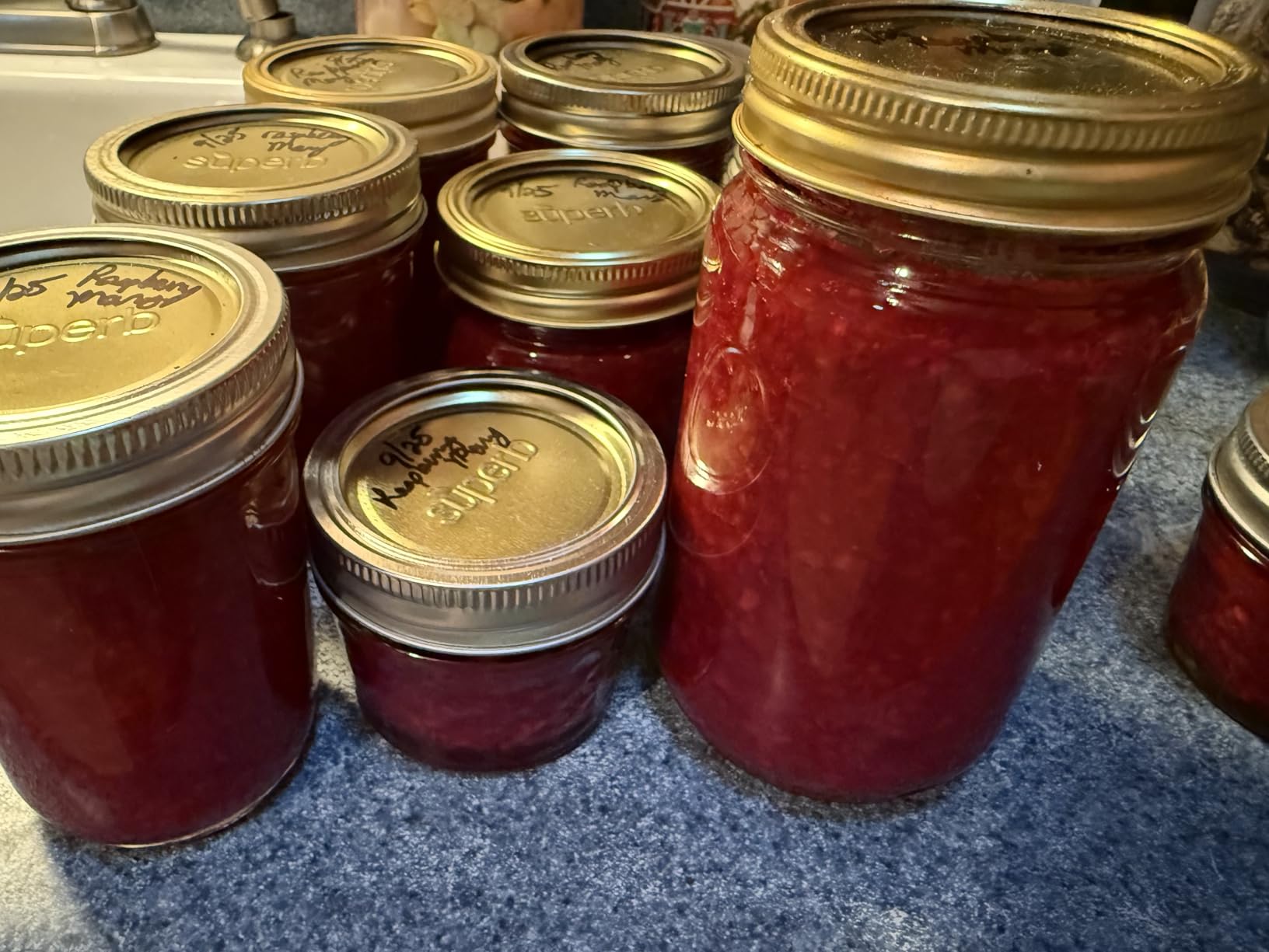 Superb Canning Lids - Wide Mouth Mason Jar Lids - Baker's Dozen/Bulk Package of 156 Lids - Made in the USA customer photo 2