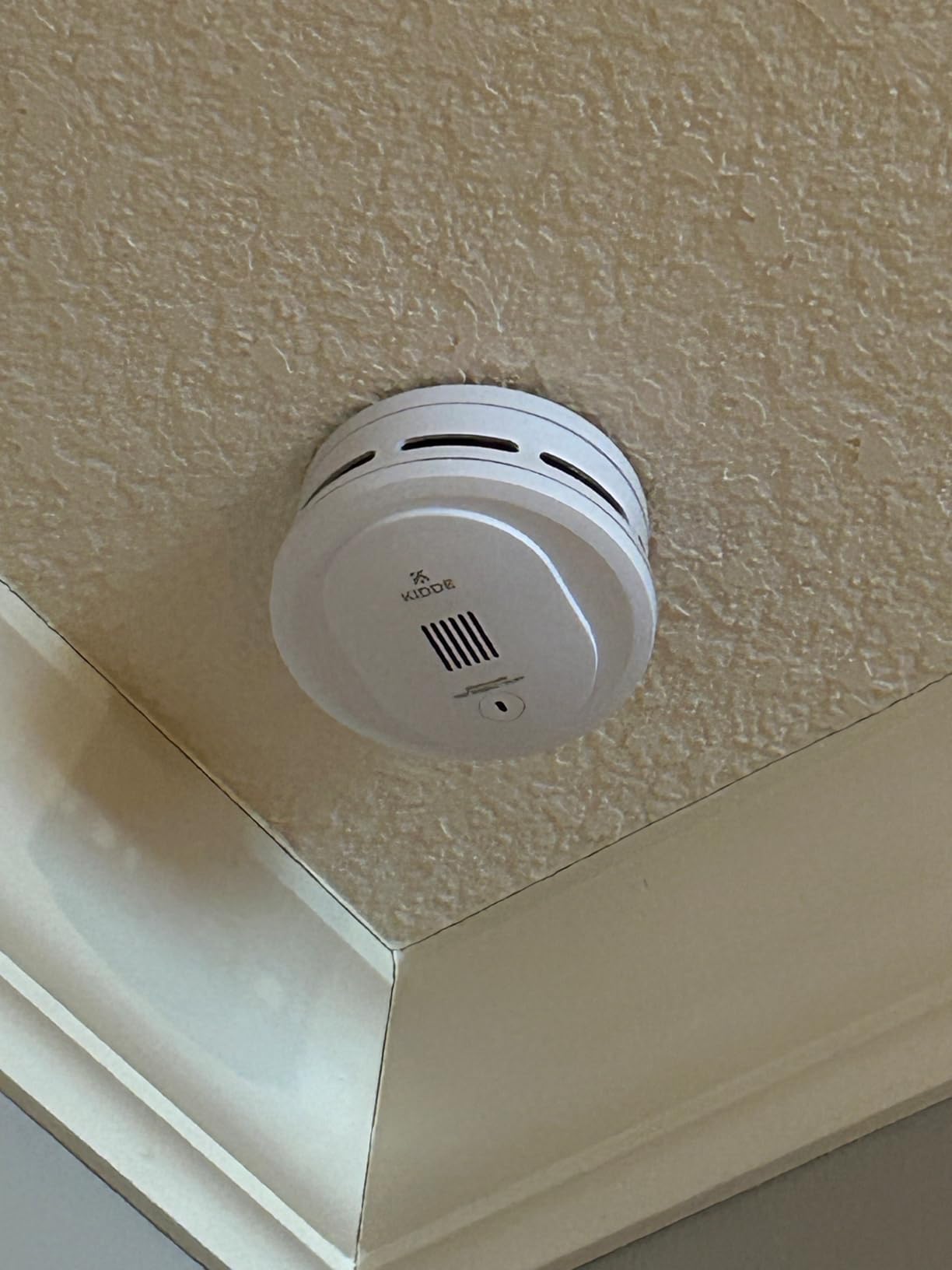 Kidde Smoke Detector, AA Battery Operated, Compact Size, LED Status Light, 85 dB Alarm, 4-inches, 10SDR customer photo 1