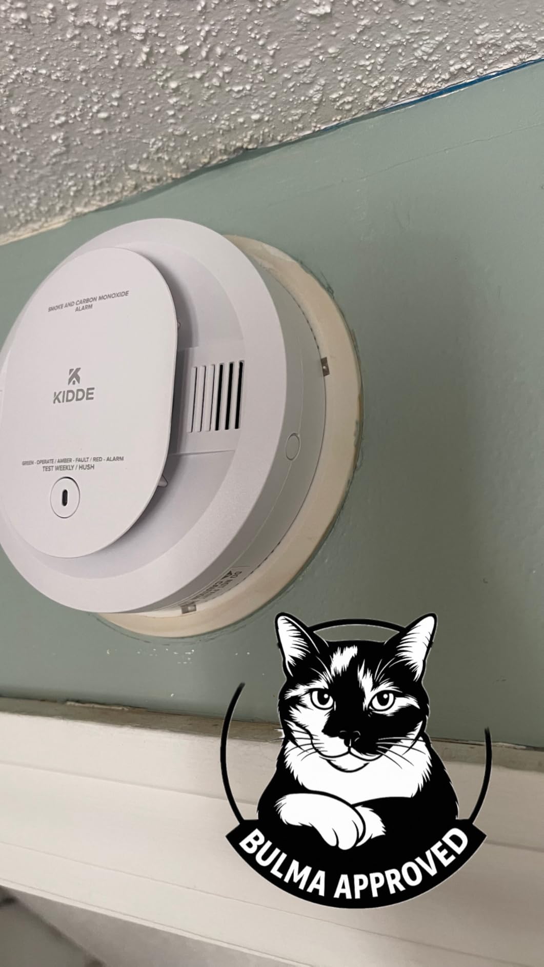 Kidde Smoke and Carbon Monoxide Detector, AA Battery Powered with LED Status Lights, 85 dB Alarm, 5 inches, 30CUDR customer photo 1