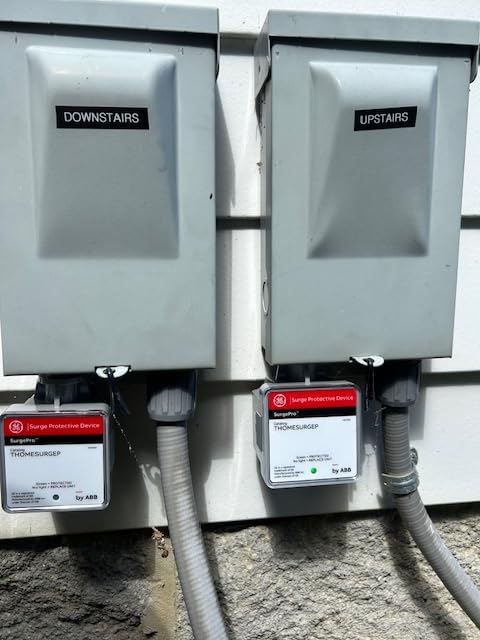 THOMESURGEP by ABB • SurgePro™ Surge Protective Device • Externally Mounted Wired Residential SPD for Retail and Home • Type 1 SPD • Safe, Reliable, and Functional customer photo 2