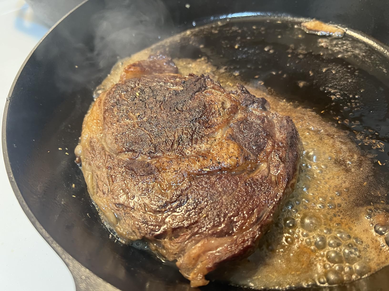 COOKLIFE 12 Inch Lightweight Pre-Seasoned Cast Iron Skillets - Smooth Polished Surface, Easy to Clean Cast Iron Pan customer photo 2