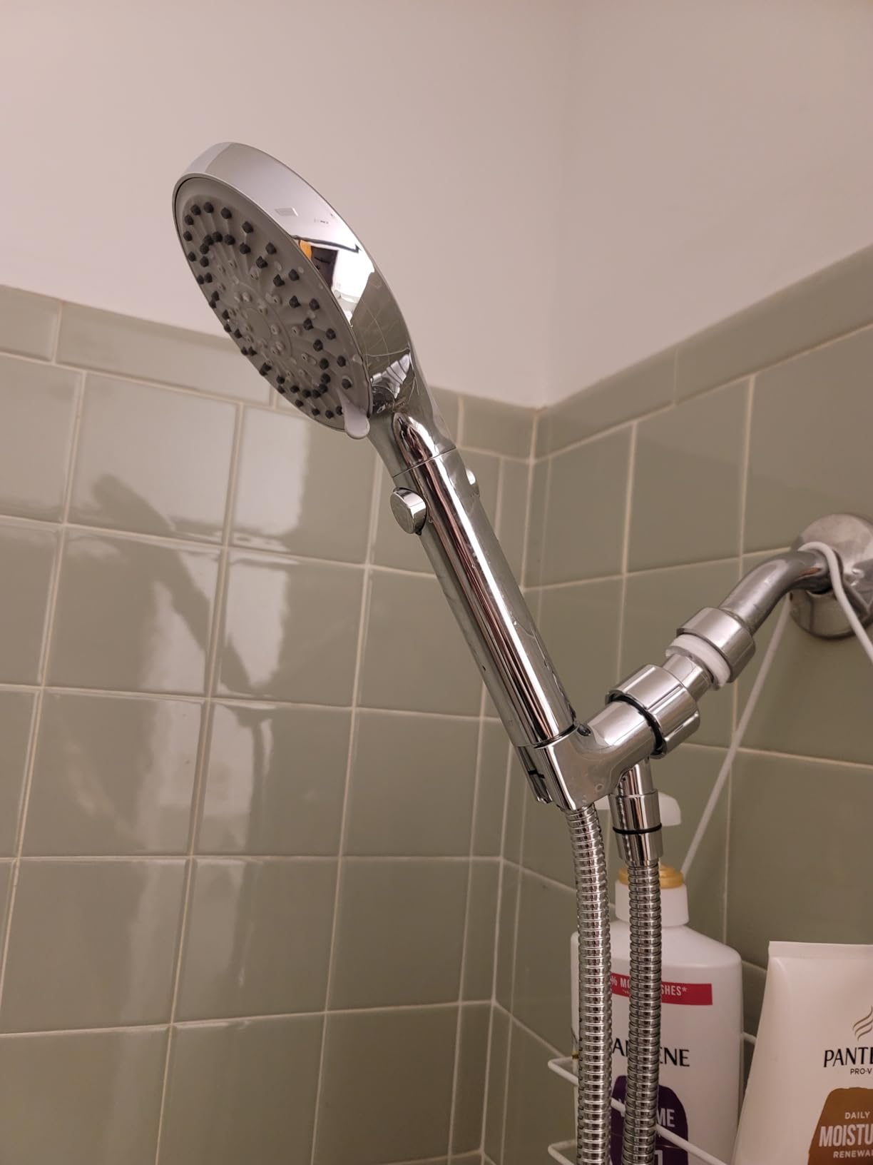 FASDUNT Shower Head with Handheld, High Pressure Handheld Shower Head with 80