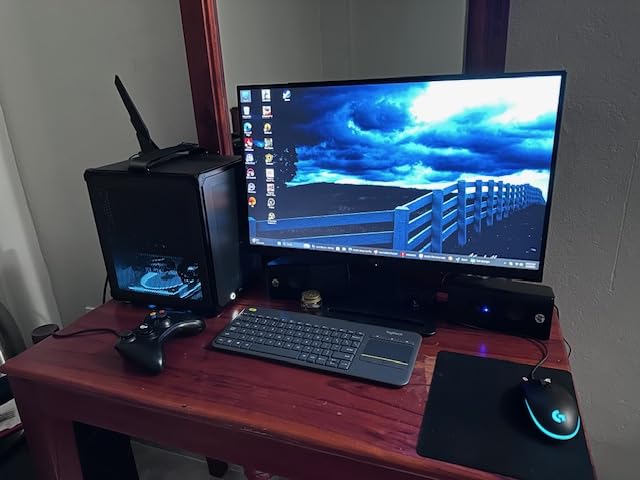 JONSBO C6-ITX Black Mini ITX Handled Mesh PC Case, Compact Desktop Chassis, mini-ITX/Mini-DTX, ATX Power, 170mm Tower Cooler, Tool-Free Open SFF Case customer photo 1