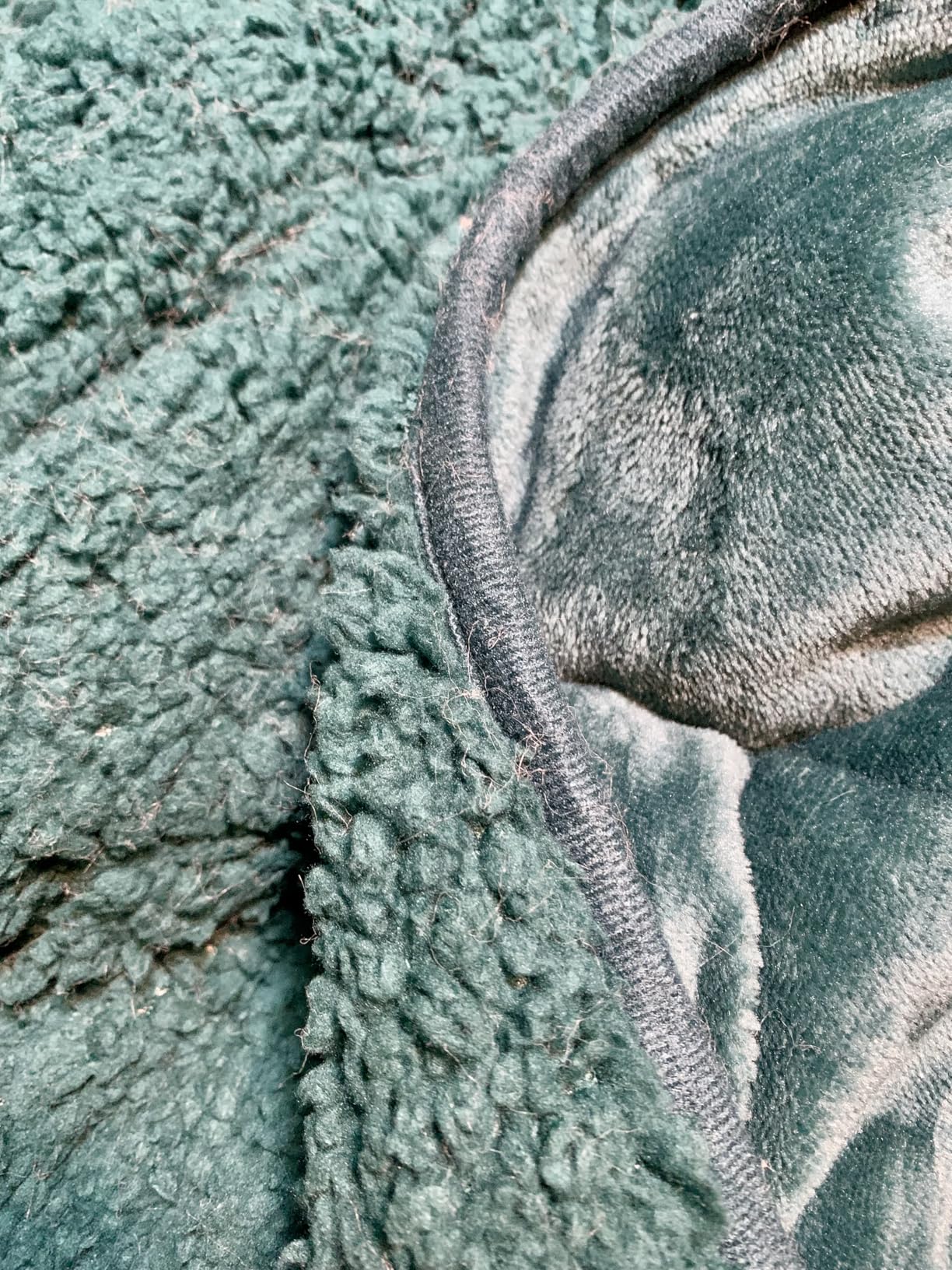 Cottonblue Jacquard Weighted Blanket 15lbs for Adults Queen Size, Ultra Soft Cozy Comfort Sherpa Blanket customer photo 1