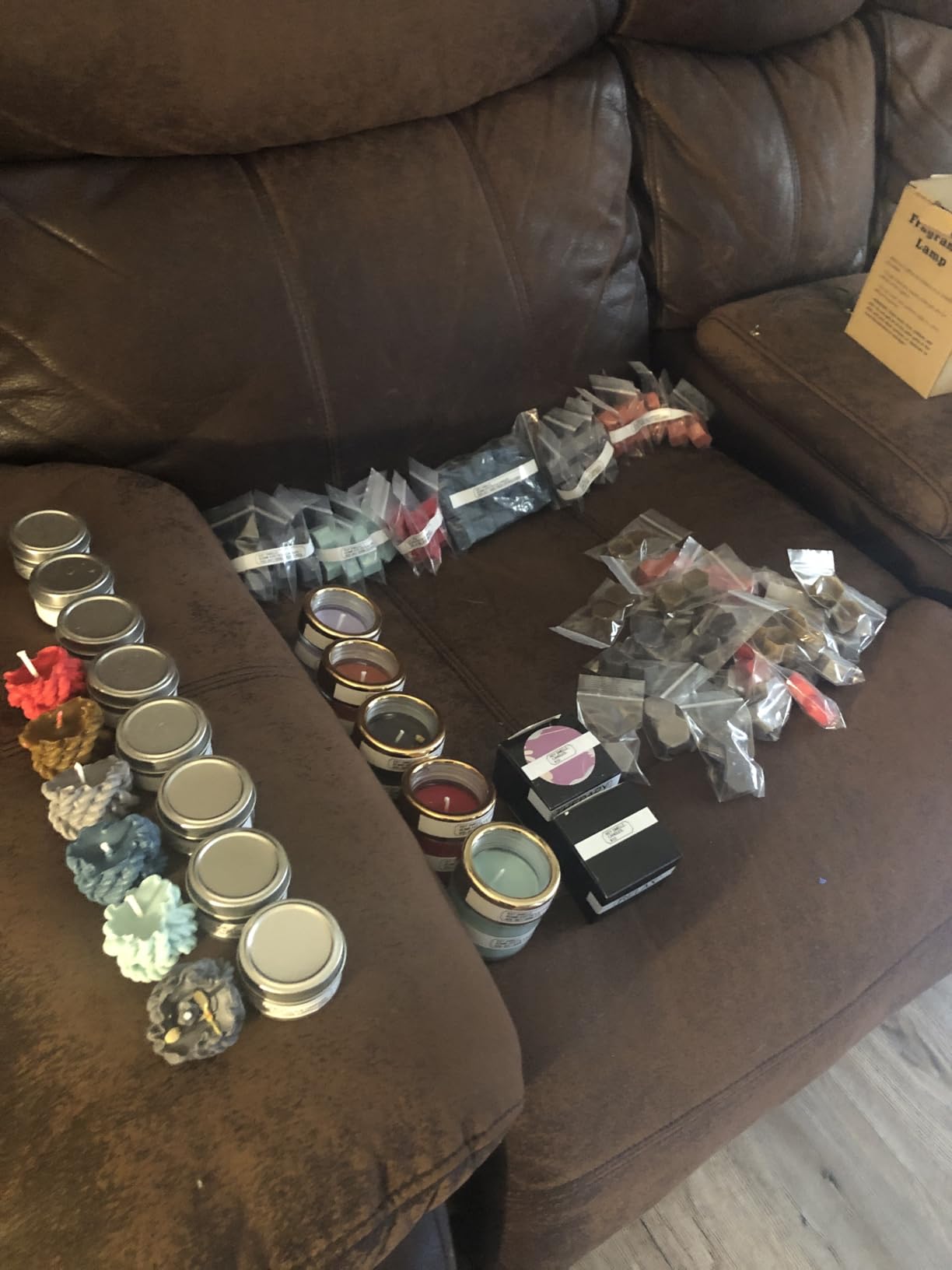 Complete Candle Making Kit With Wax Melter, Candle Making Supplies, DIY Arts&Crafts Kits Gift For Adults,Beginners,Including Bees Wax,500w Electric Stove,Wicks,Rich Scents,Wick Clips,Pouring Pot Etc. customer photo 1