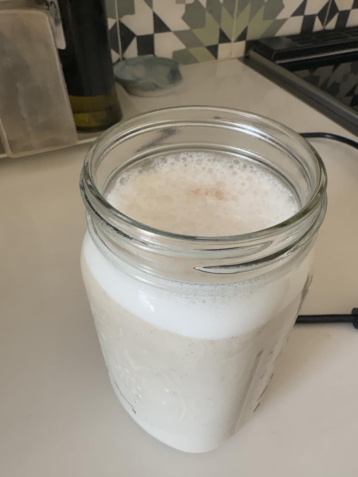 8 in 1 Nut Milk Maker, 8 Blade 35oz Homemade Almond, Oat, Coconut, Soy, Plant Based Milks and Non Dairy Beverages, Soy Milk Maker Machine with Delay Start/Keep Warm/Self-Cleaning/Boil Water customer photo 1