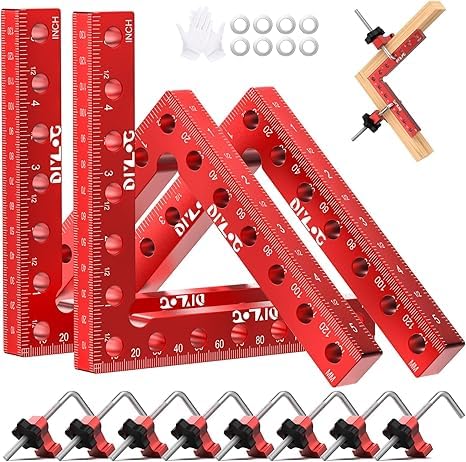 Corner Clamp for Woodworking, 90 Degree Corner Clamp, 4 Pack 5.5