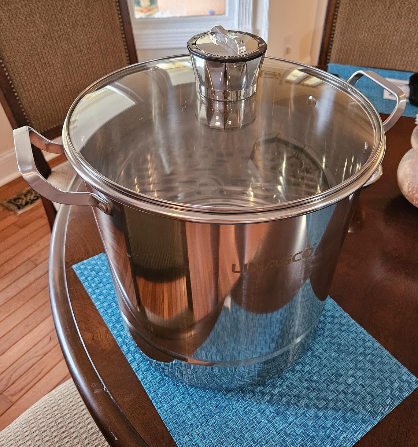 LINMAGCO Canning Supplies Starter Kit - Canning Pot, Water Bath Canner with Lid & Steam Canner with Rack customer photo 1