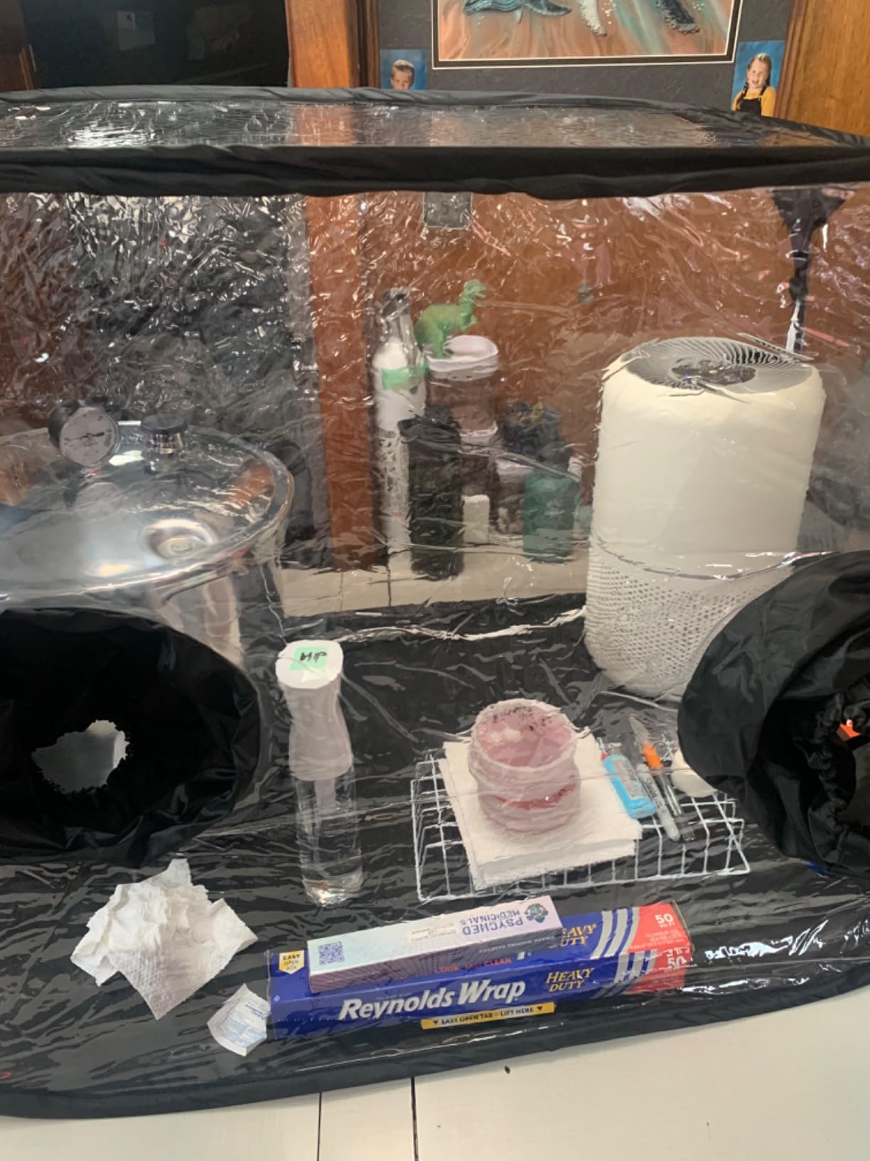 Large Still Air Box Mushroom Grow Tent - 38x20x25 Inch Clean Air Workstation customer photo 1