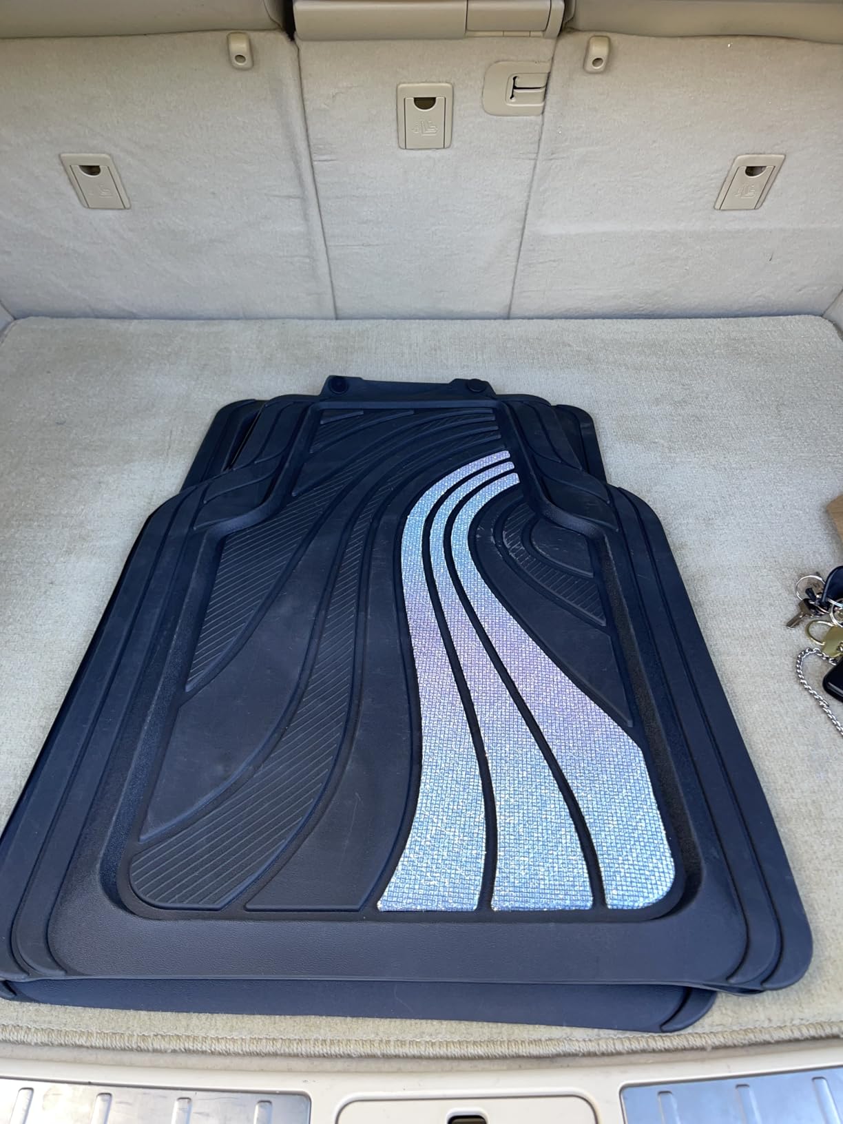 Road Comforts Car Floor Mats Full Set with Aluminum Design customer photo 2