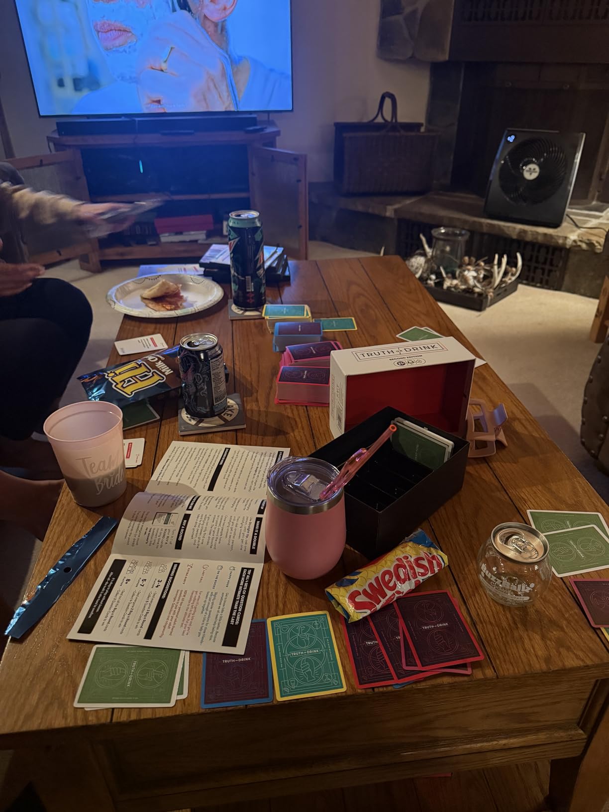 Truth or Drink Party Game by Cut I As Seen on TikTok, YouTube, and Snapchat | 410 Hilarious Questions | Ages 21+ | 2+ Players customer photo 1